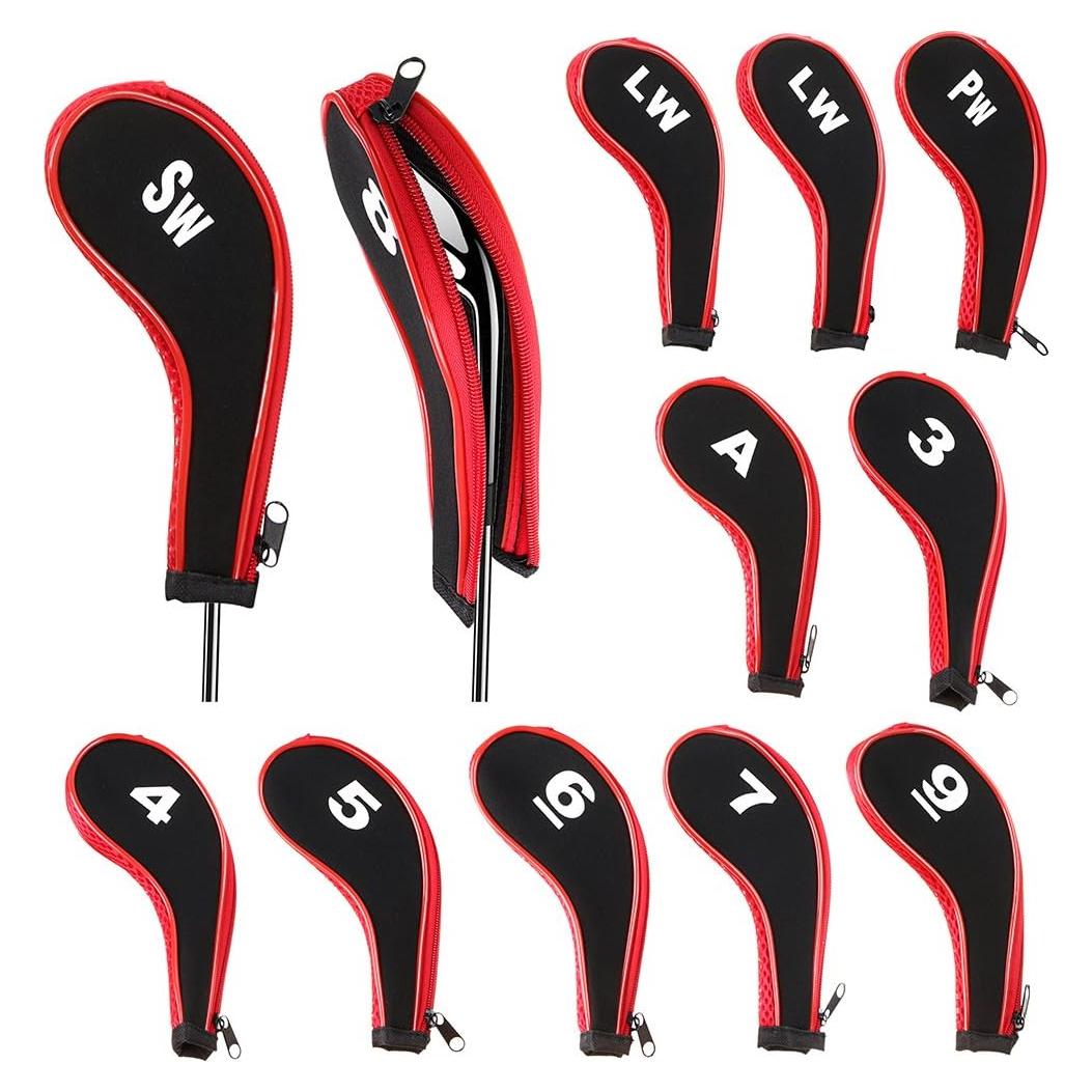 Cubiertas de Hierros para Palos de Golf Hipiwe Neopreno Set 12