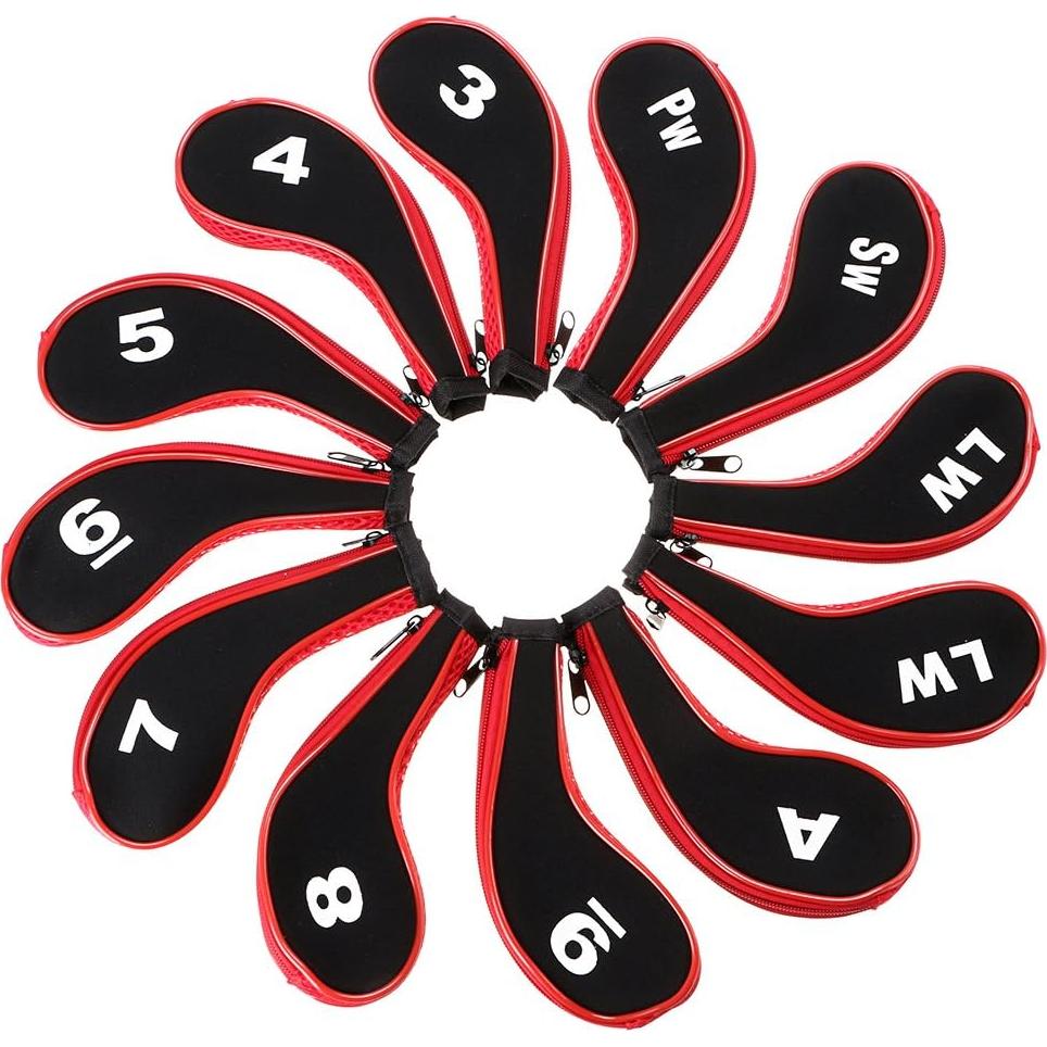 Cubiertas de Hierros para Palos de Golf Hipiwe Neopreno Set 12