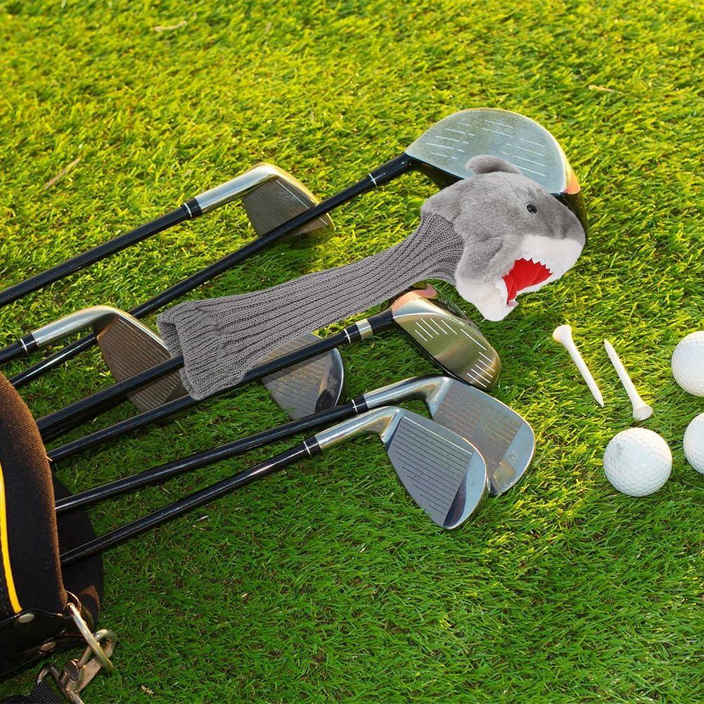 Cubierta de Cabeza de Golf Joyzan Tiburón Tela de Felpa