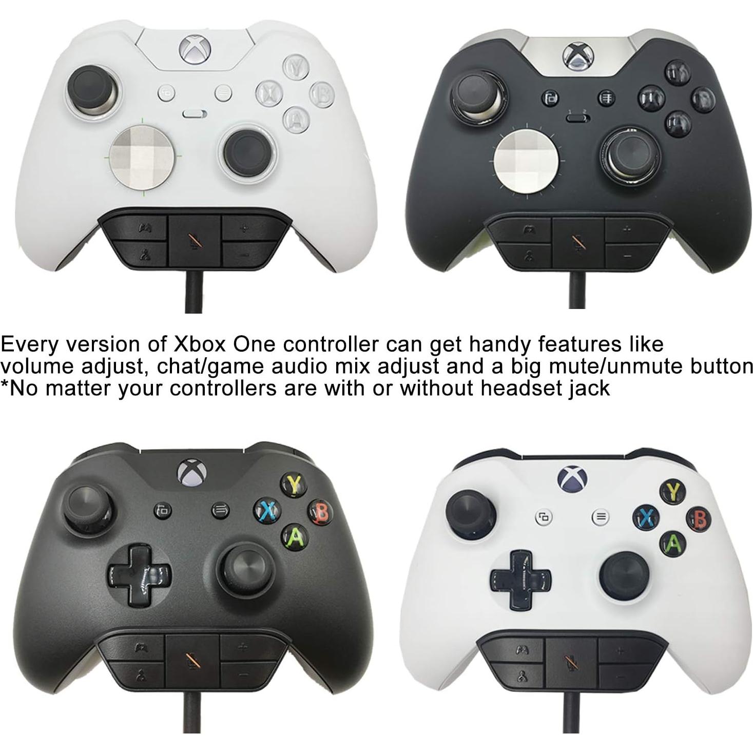 Adaptador de Auriculares Estéreo LevelHike para Xbox One/S