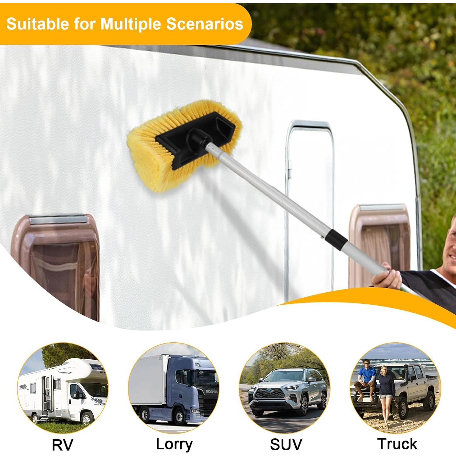 Kit de Lavado de Autos Vextronic 14PCS - Cepillos y Toalla