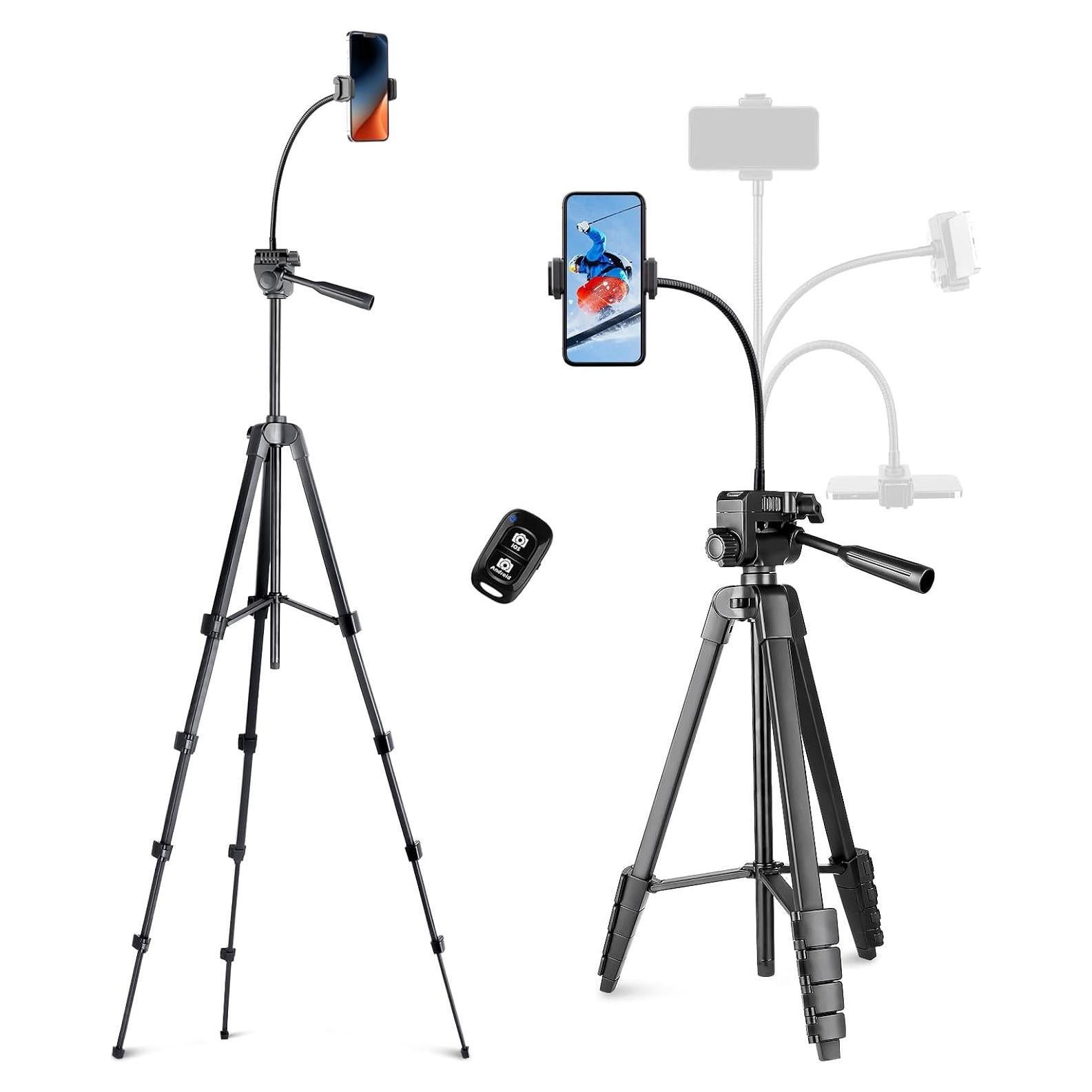 Trípode Aureday TBC001 para Teléfono con Control Remoto