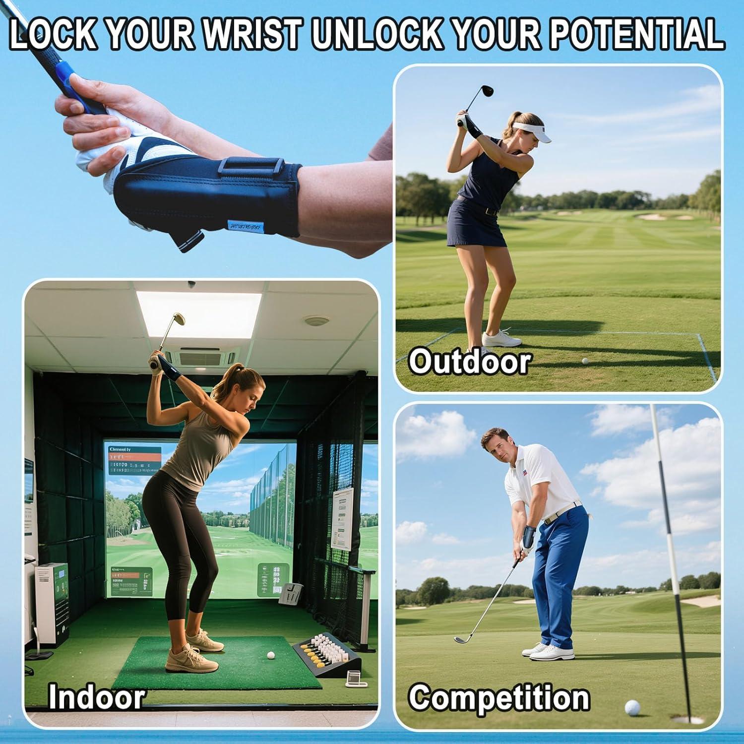 Férula de Muñeca de Golf Ncultro - Soporte Ajustable para Swing