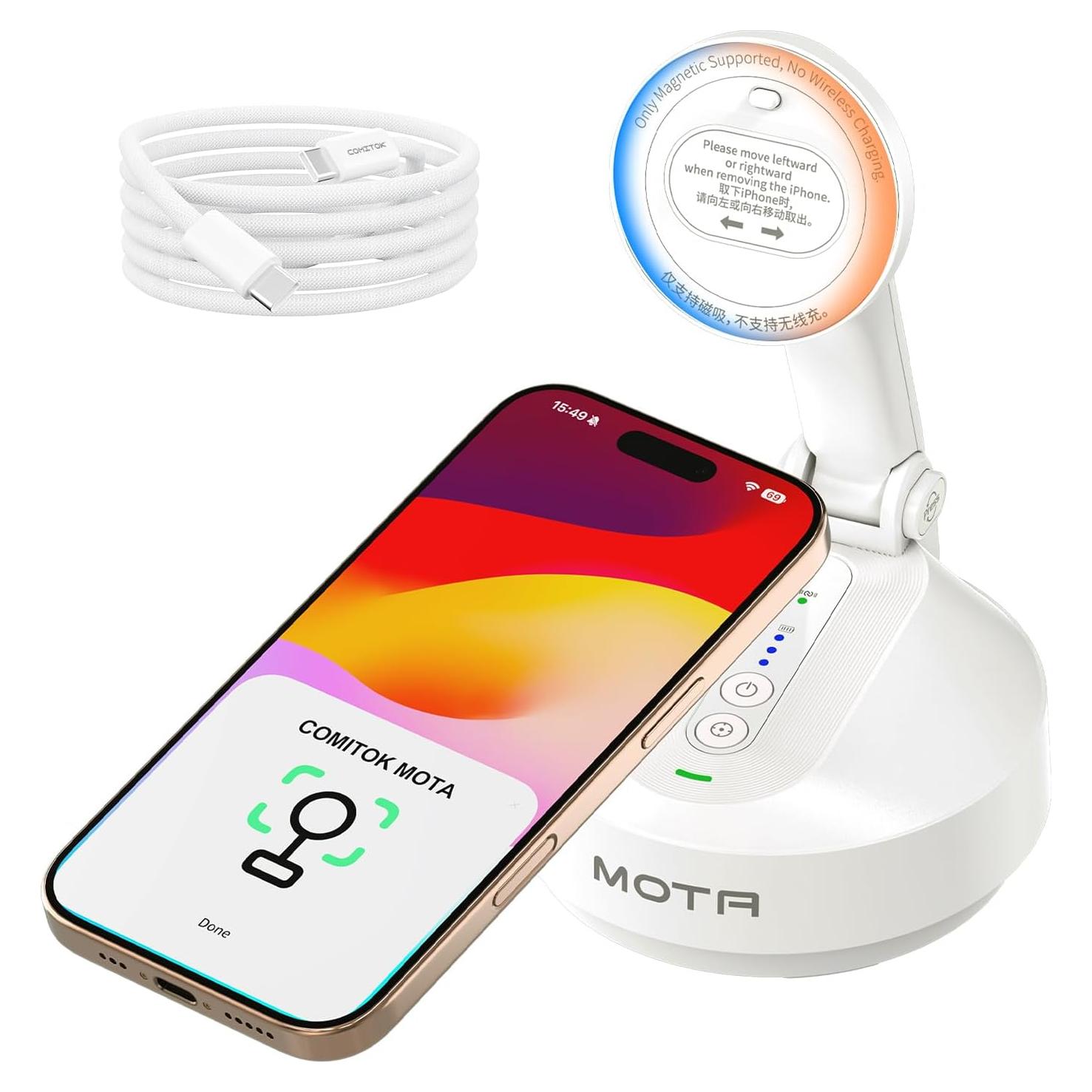 Soporte trípode MOTA para iPhone con seguimiento facial 360°