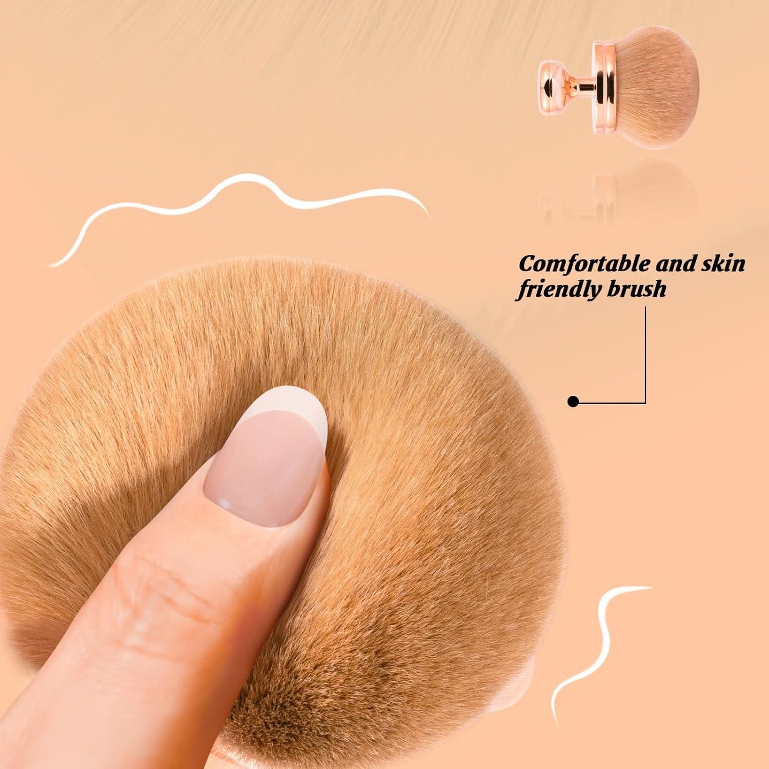 Brocha Corporal Extra Grande UNIMEIX para Autobronceador 7.62 cm