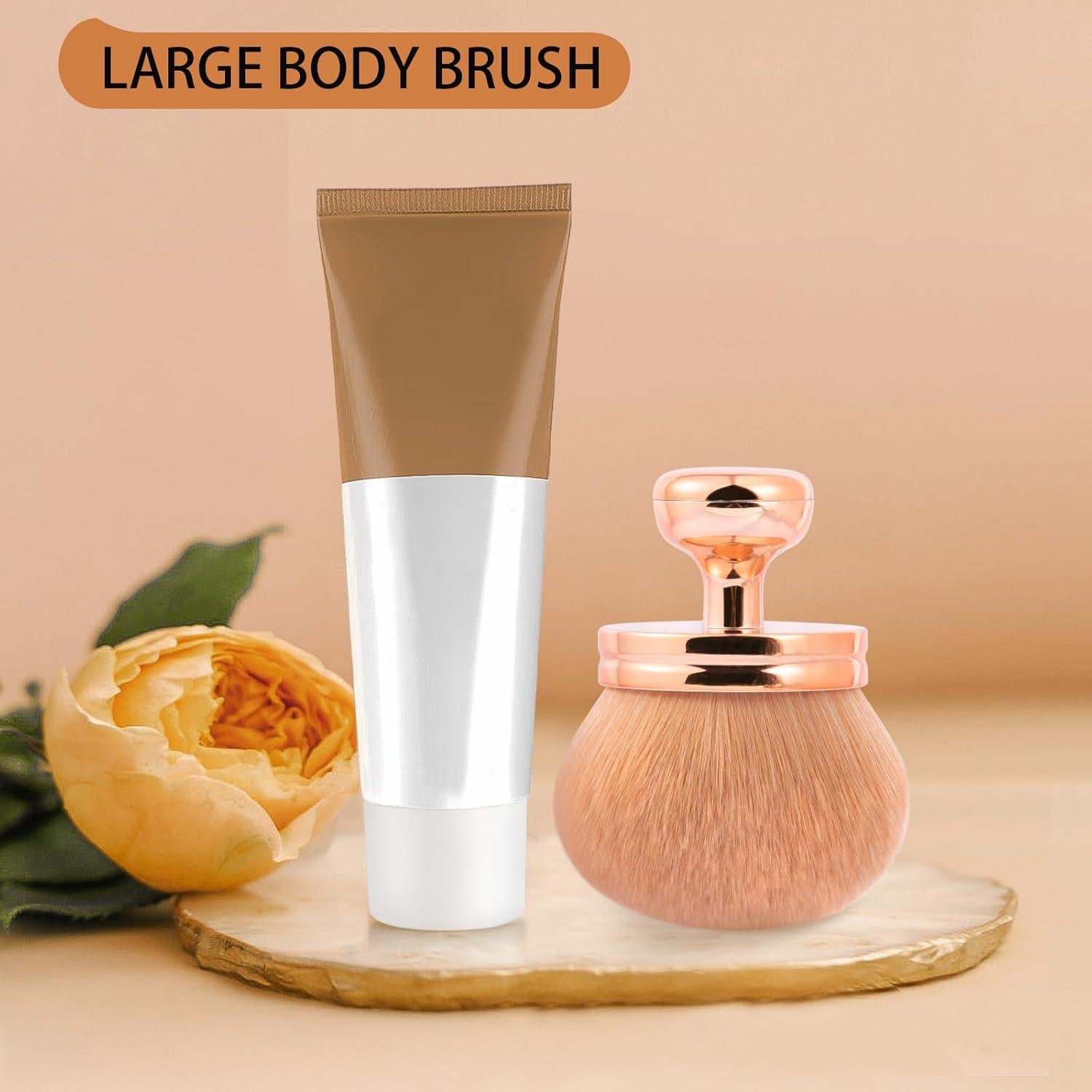 Brocha Corporal Extra Grande UNIMEIX para Autobronceador 7.62 cm