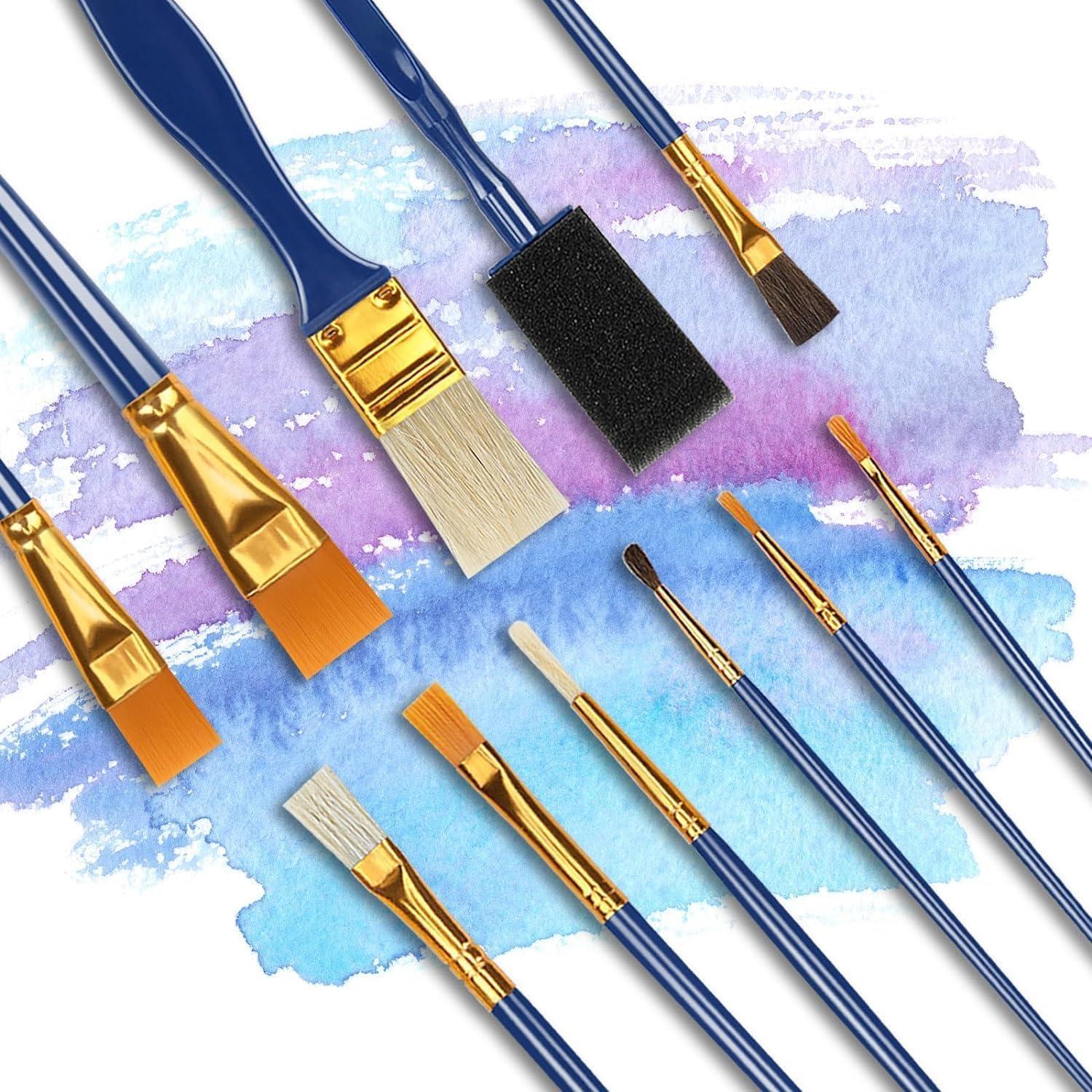 Set de 25 Pinceles de Pintura Halobios Multiusos