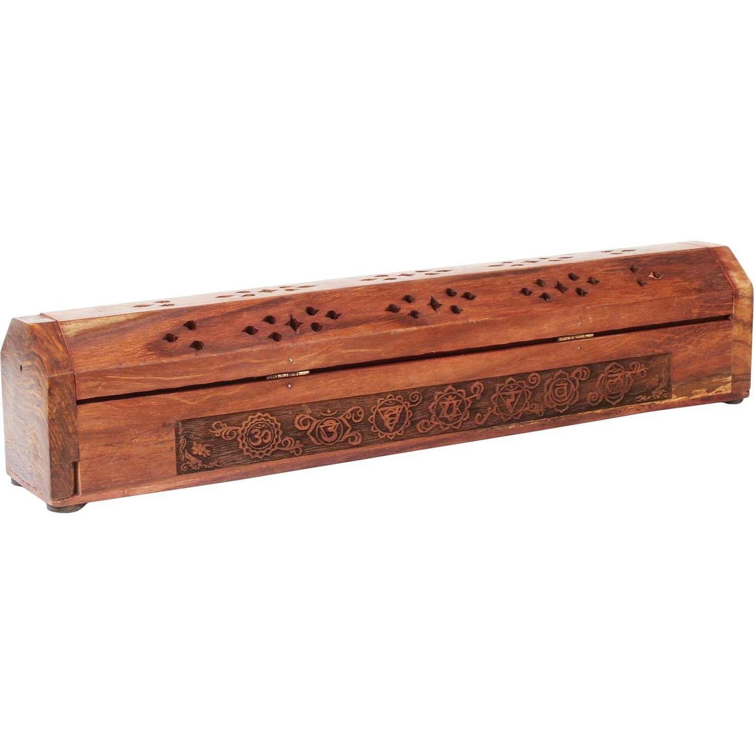 Soporte para Incienso ARTISENIA de Madera con Almacenamiento