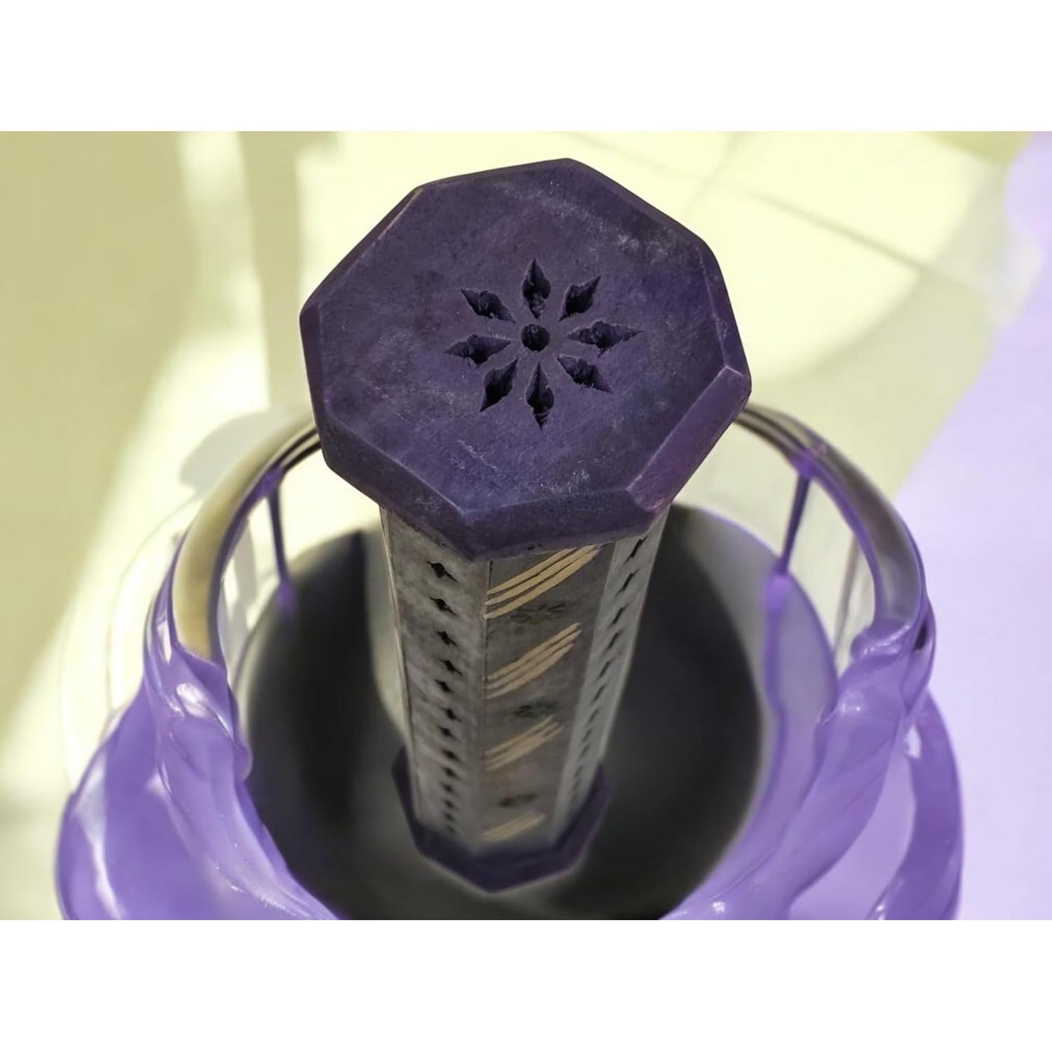 Quemador de Incienso Torre Giftbrit 30.48 cm Azul Oscuro