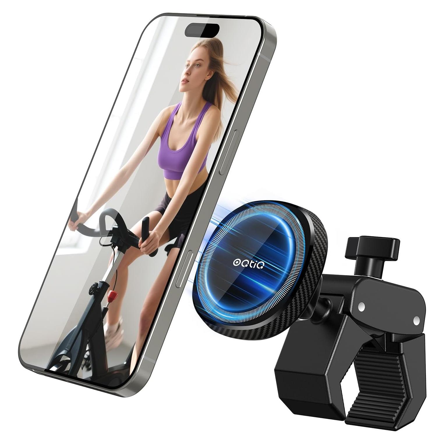 Soporte para Teléfono OQTIQ Magnético para Bicicleta y Caminadora