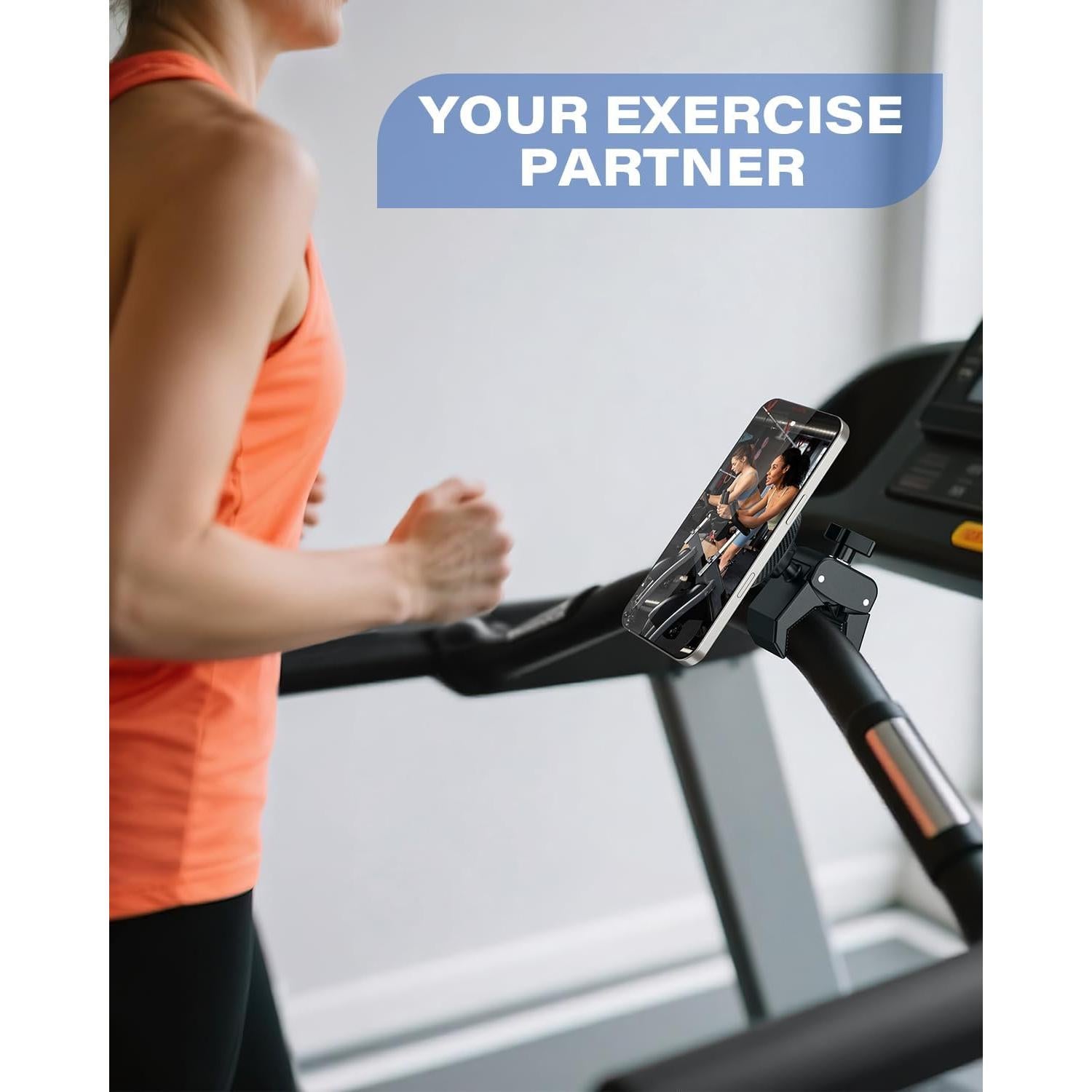 Soporte para Teléfono OQTIQ Magnético para Bicicleta y Caminadora