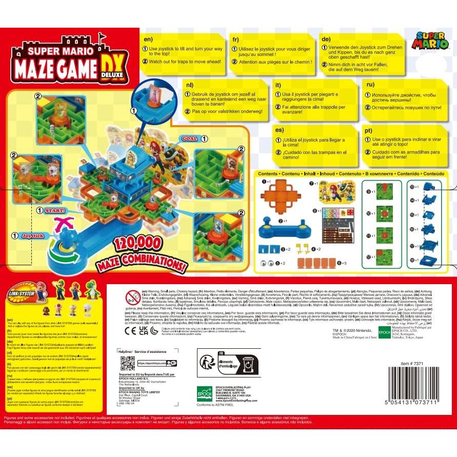 Juego de Mesa Super Mario Maze Deluxe - Epoch 4+