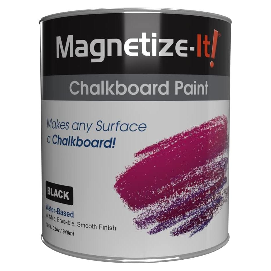 Pintura de Pizarra Magnetize-It! 0.95L Negra Mate
