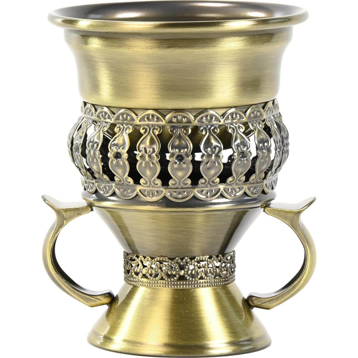 Quemador de Incienso Mubkhara PINCASOL Bronce 11.4 cm