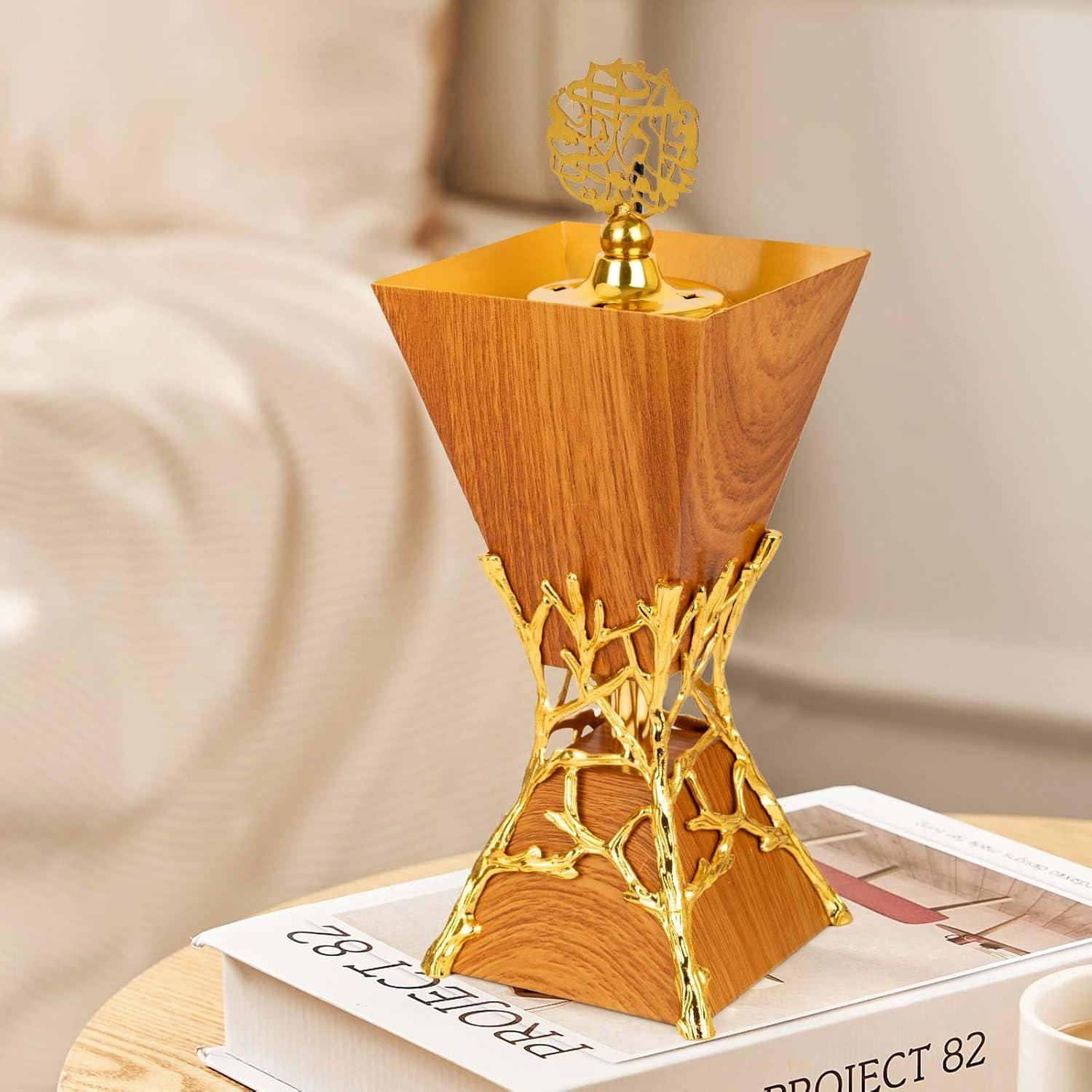 Quemador de Incienso de Carbón Xisakaca 27 cm Marrón