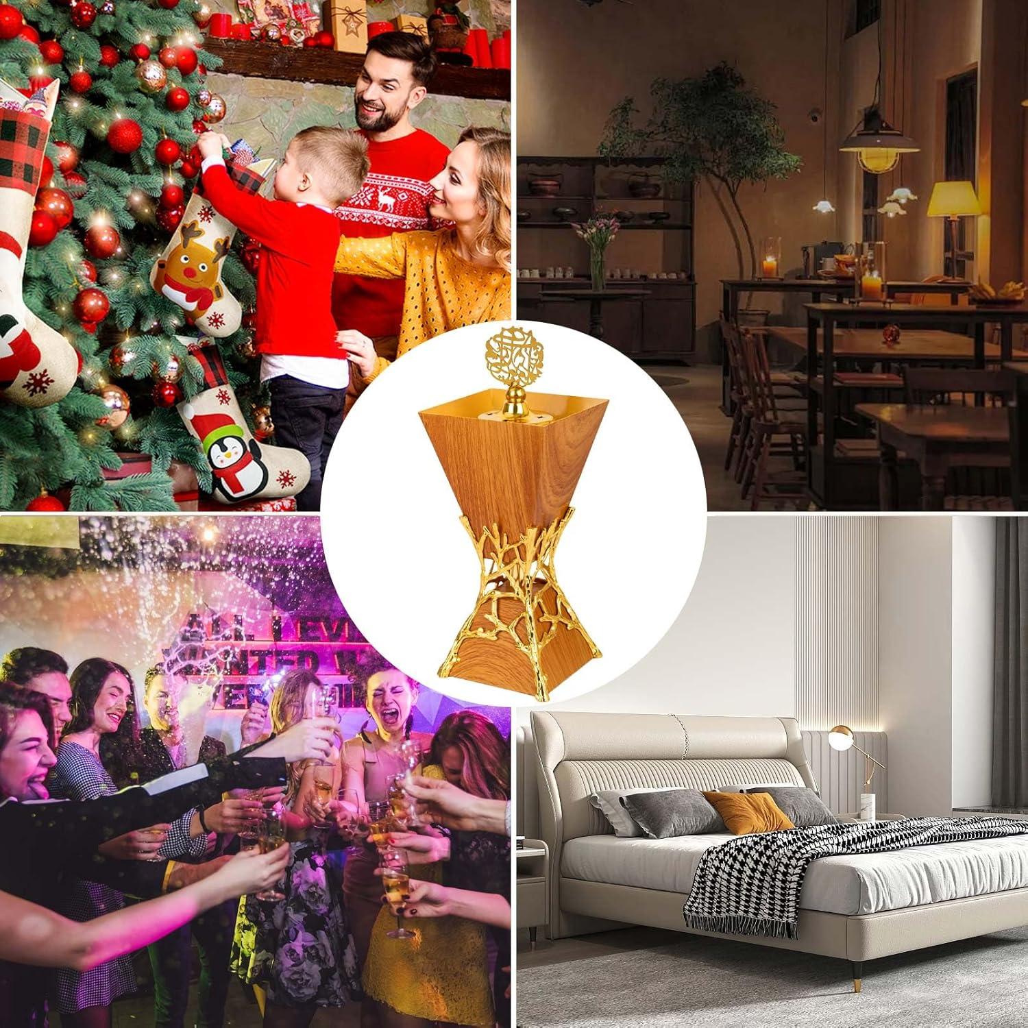 Quemador de Incienso de Carbón Xisakaca 27 cm Marrón