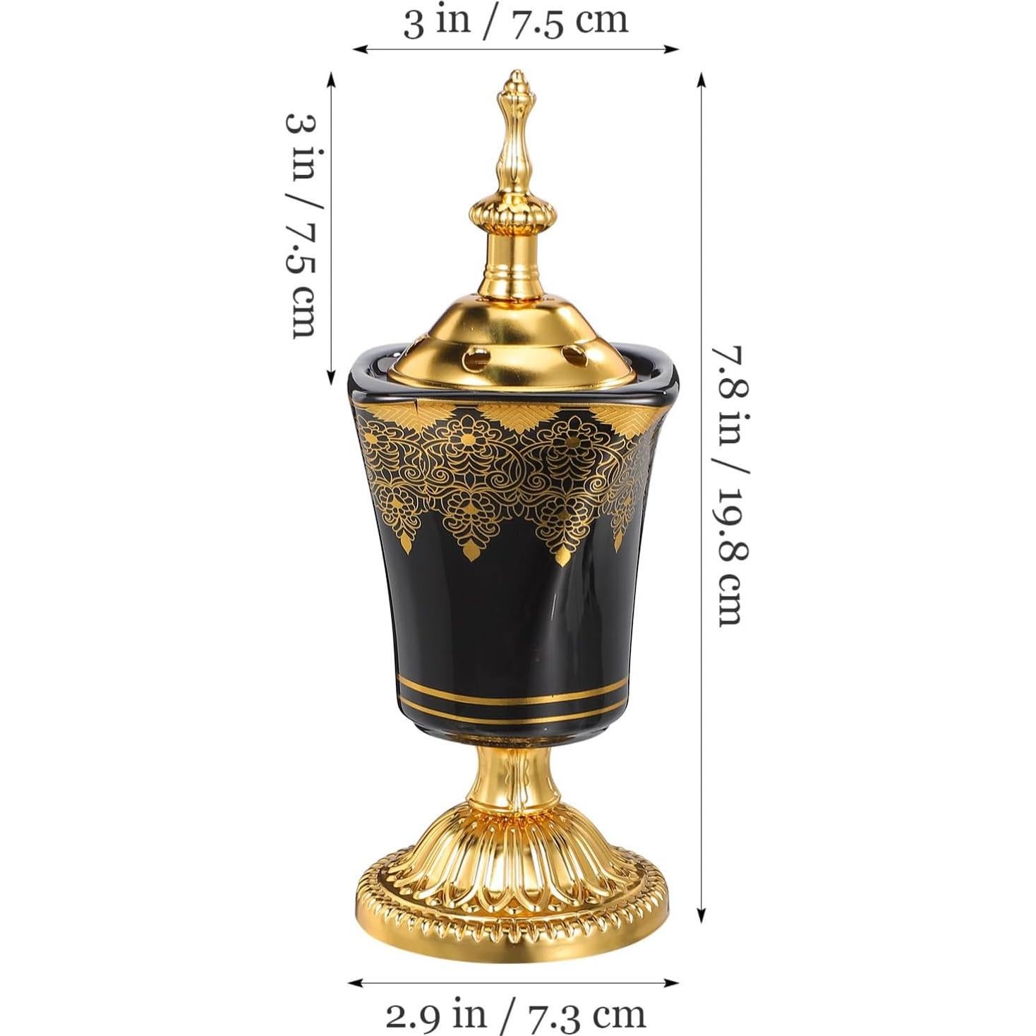 Quemador de Incienso Eléctrico Cabilock Negro 19.5x7.5cm