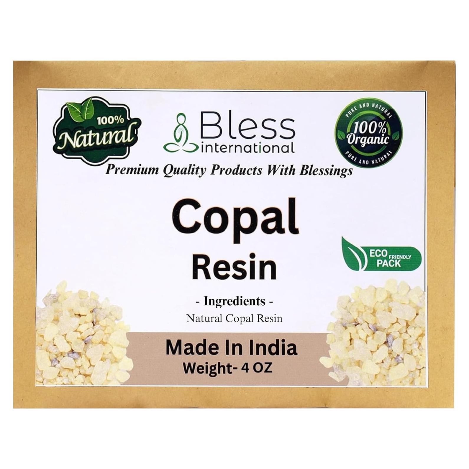 Resina de Copal Blanco 100% Pura Bless International 113g