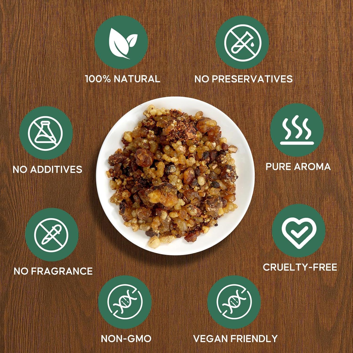 Conjunto de Incienso y Mirra Yakucho 150 g - Resina Natural