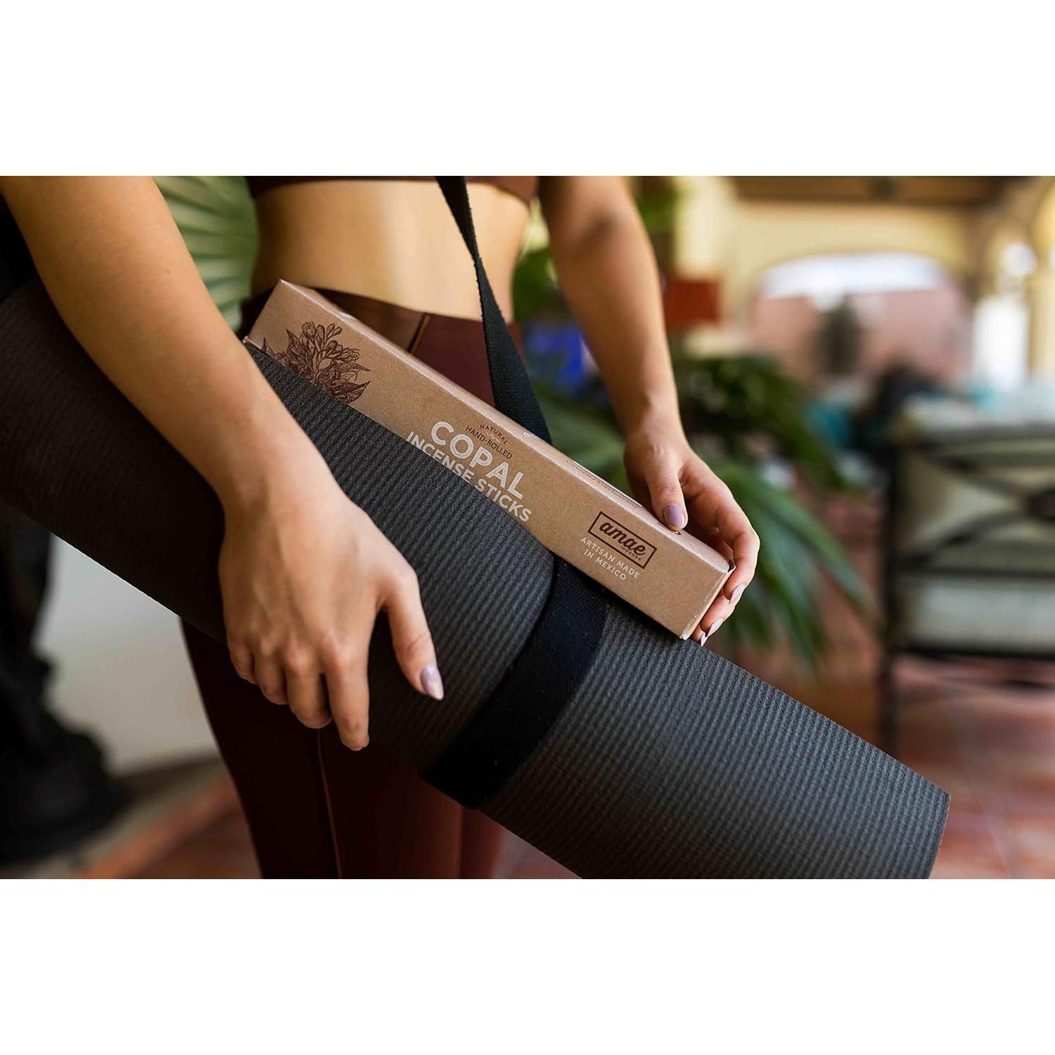 Incienso de Copal Blanco Puro Amae - 20 Varitas Hechas a Mano