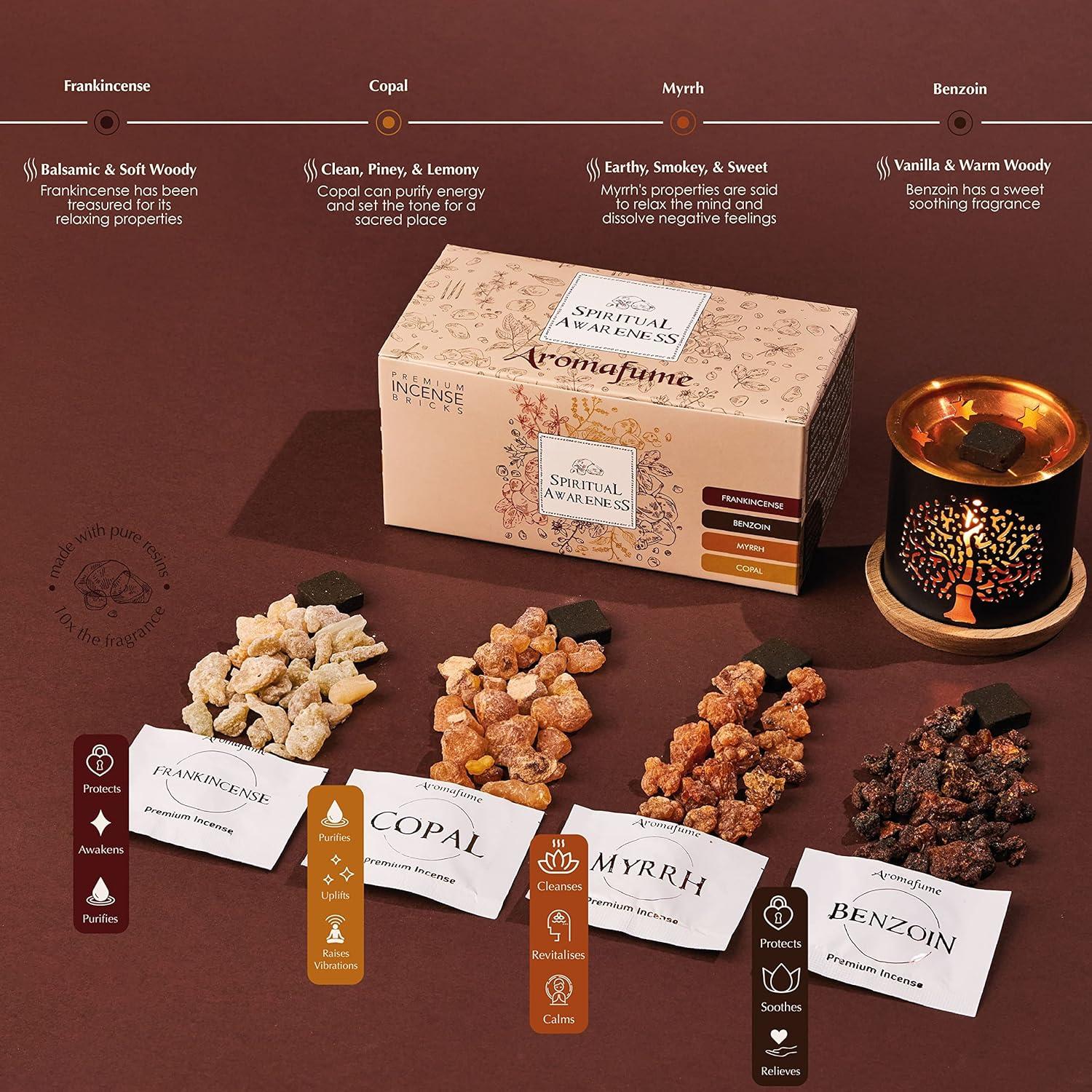 Ladrillos de Incienso Aromático Aromafume - 10 cm