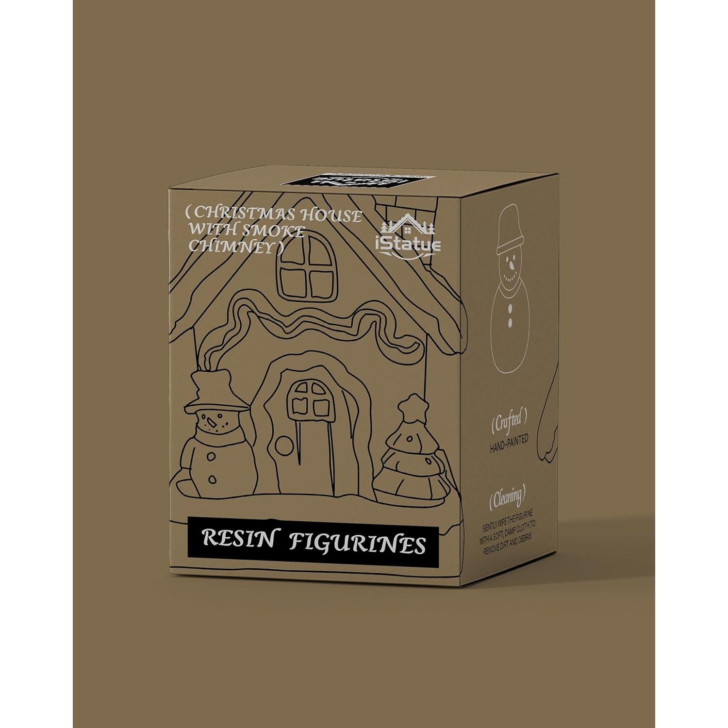 Horno de Incienso Navidad Casa de Jengibre iStatue 10.9 cm