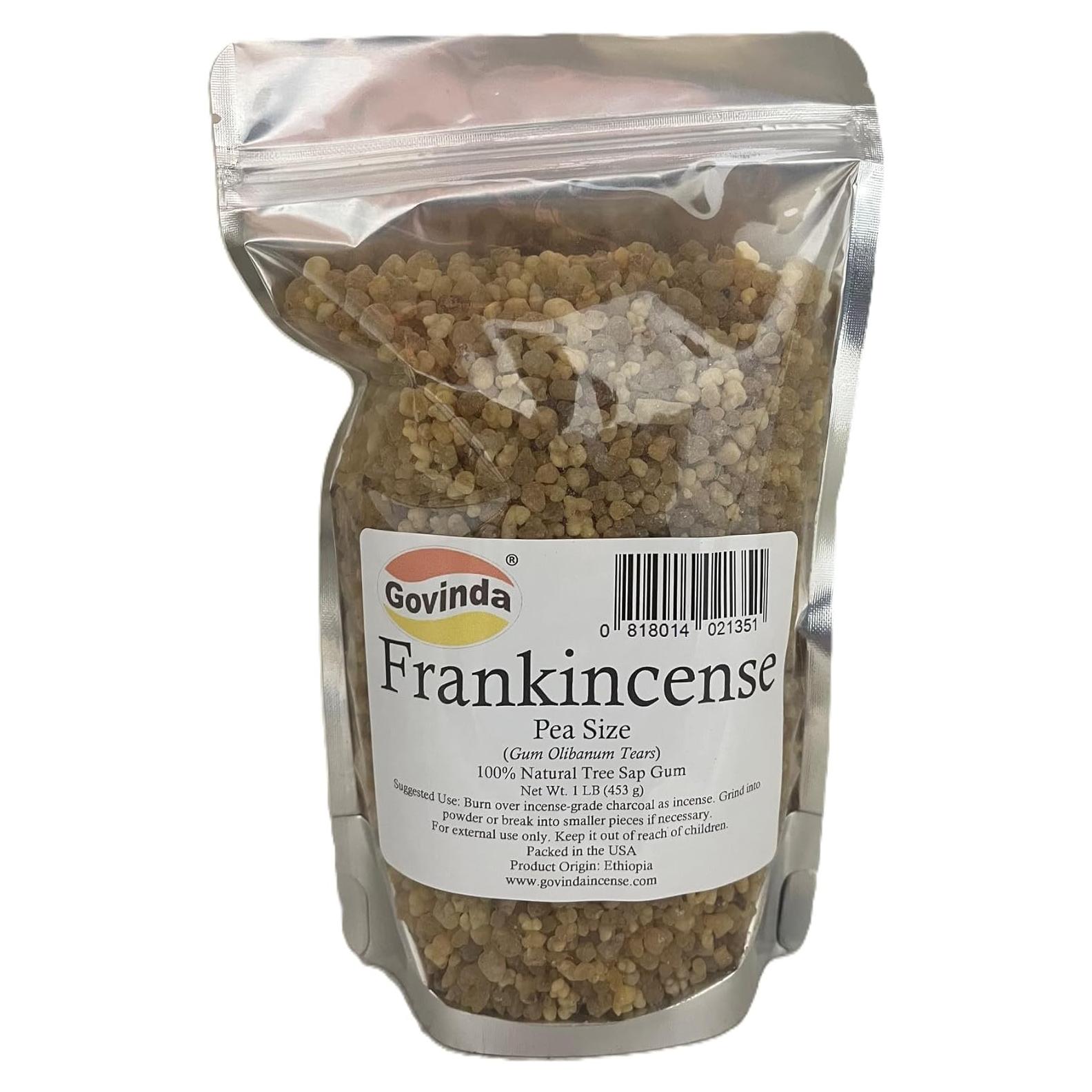 Resina Natural de Incienso Govinda 0.45 kg Etiopía