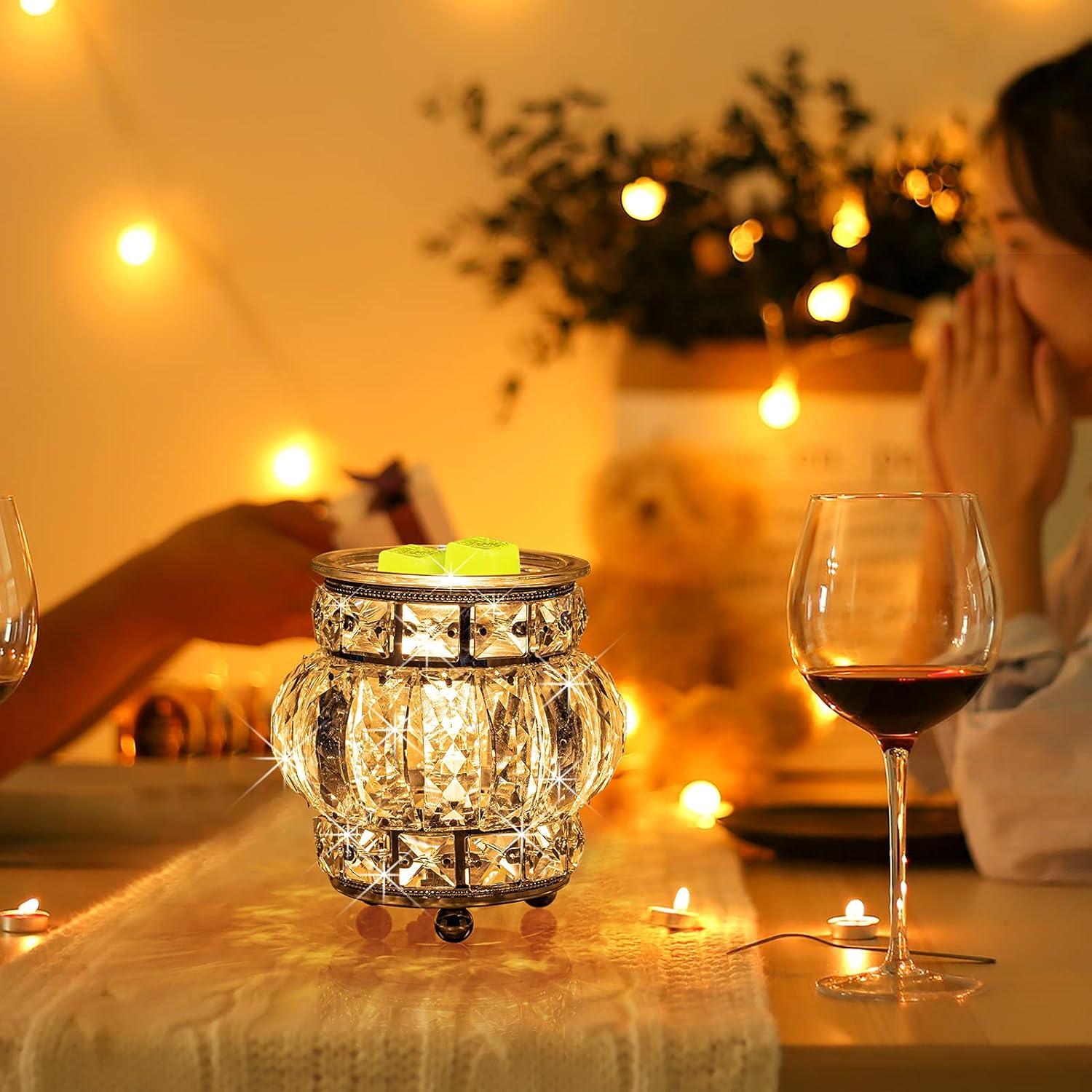 Calentador de Cera Eléctrico MAXWINER Plata 100ml 10W