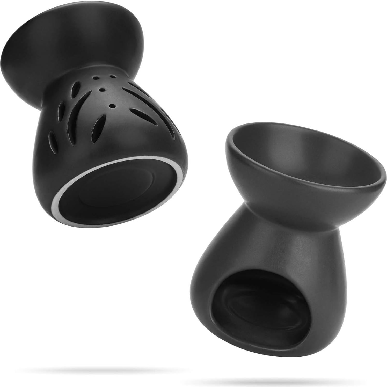 Juego de 2 quemadores de aceite esencial ComSaf cerámica 90ml