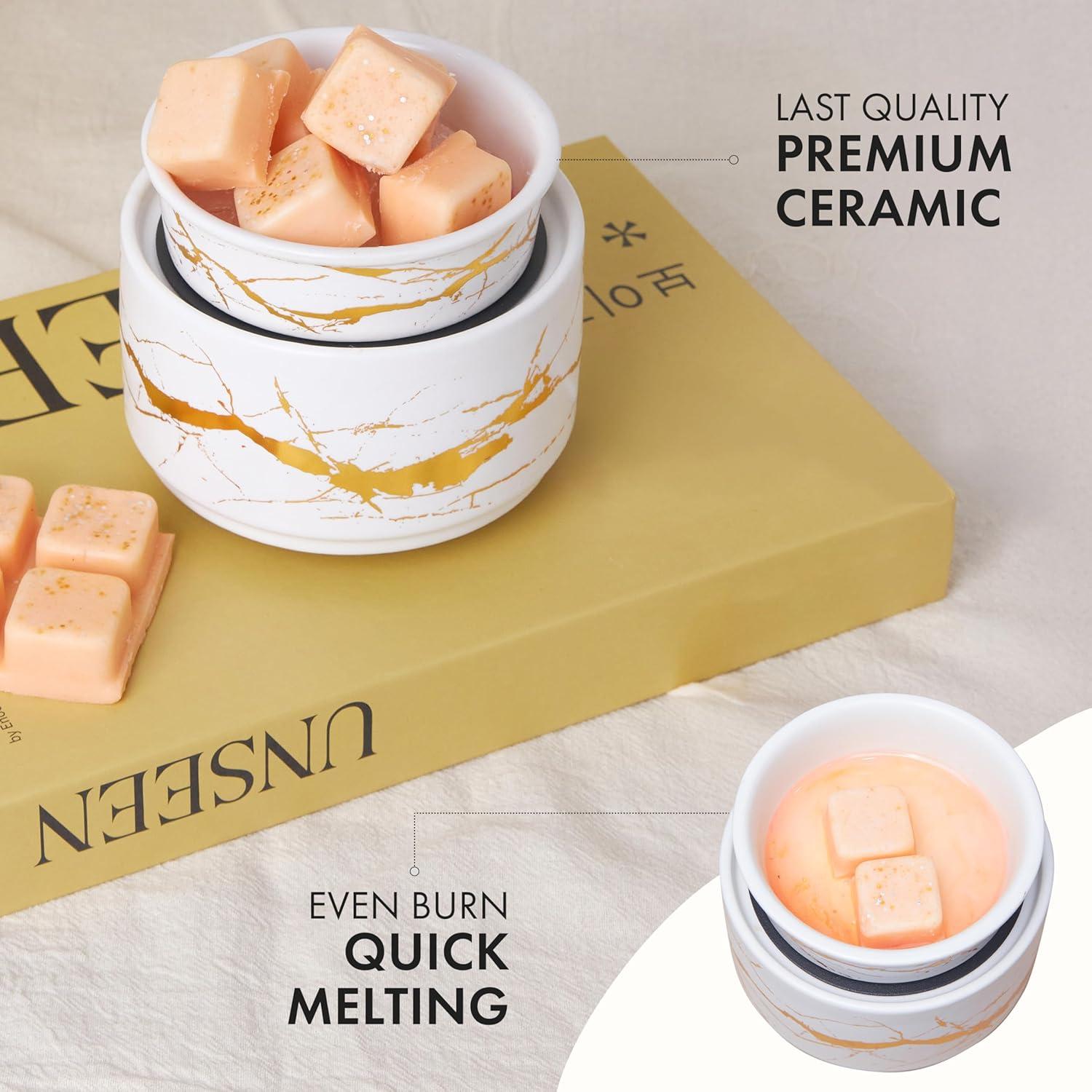 Calentador de Cera Eléctrico PALANCHY 3-en-1 Cerámica 17W