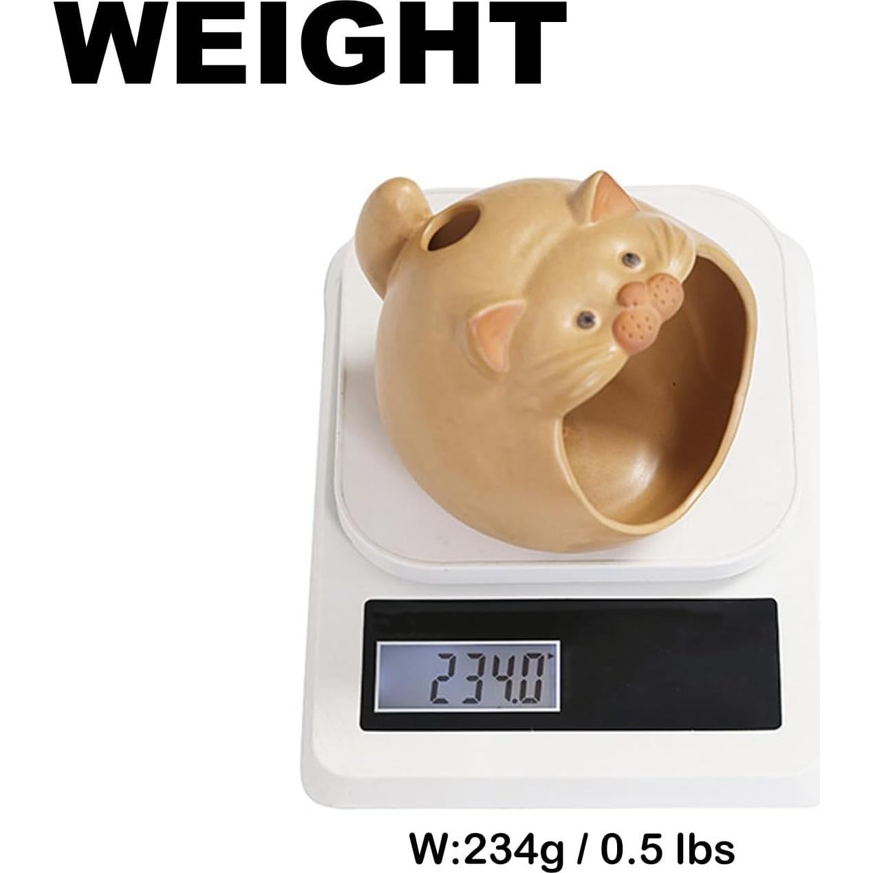 Soporte de Incienso de Cerámica Gato GIYOXIMA 15 cm