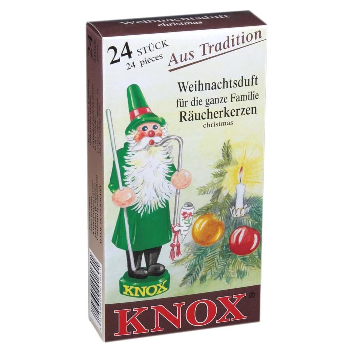 Conos de Incienso KNOX Aromatizados de Navidad - 24 Unidades