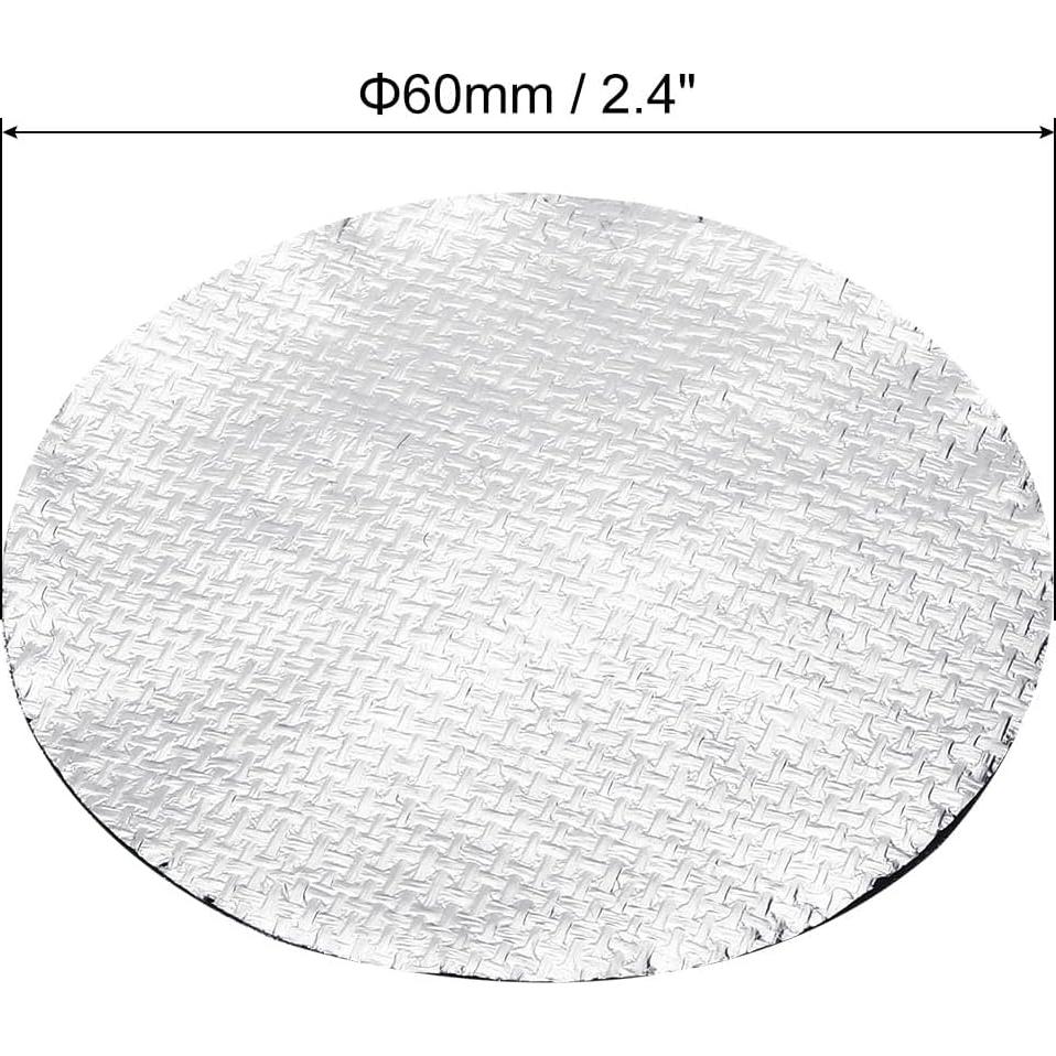 Almohadillas para Incienso PATIKIL 20 Piezas 60mm Negro