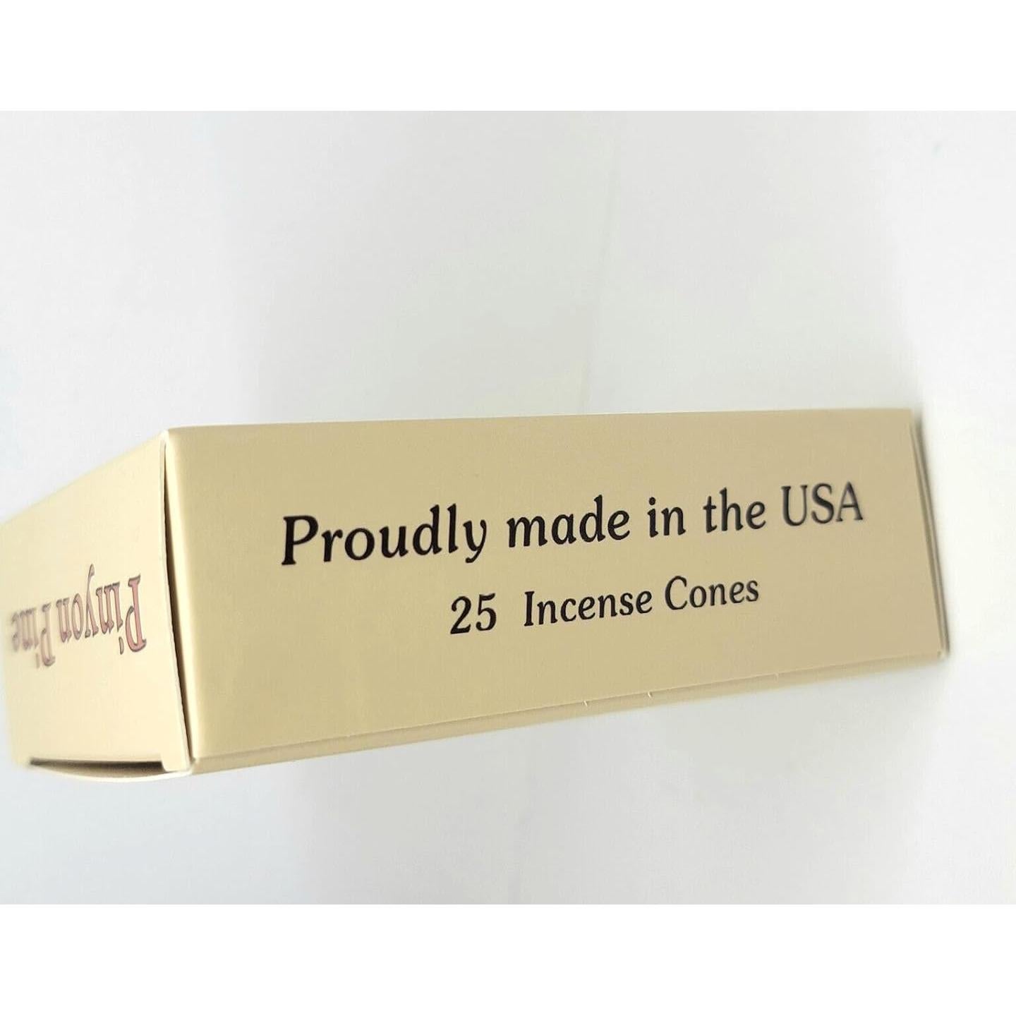 Conos de Incienso Balsam Fir Paine's 25 Piezas Premium