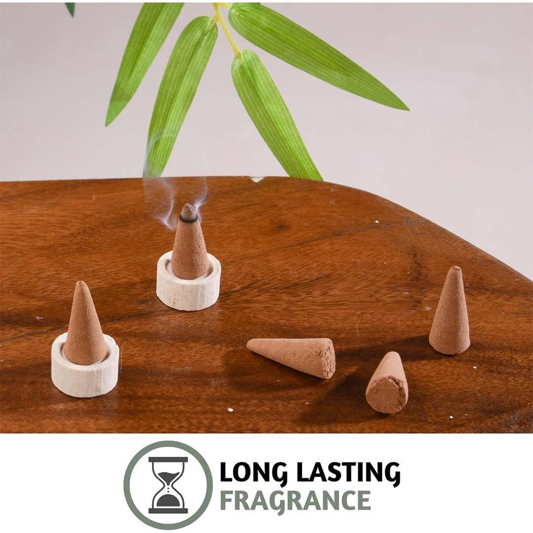 Conos de Incienso Folkulture 20 Pcs Pan de Jengibre y Menta