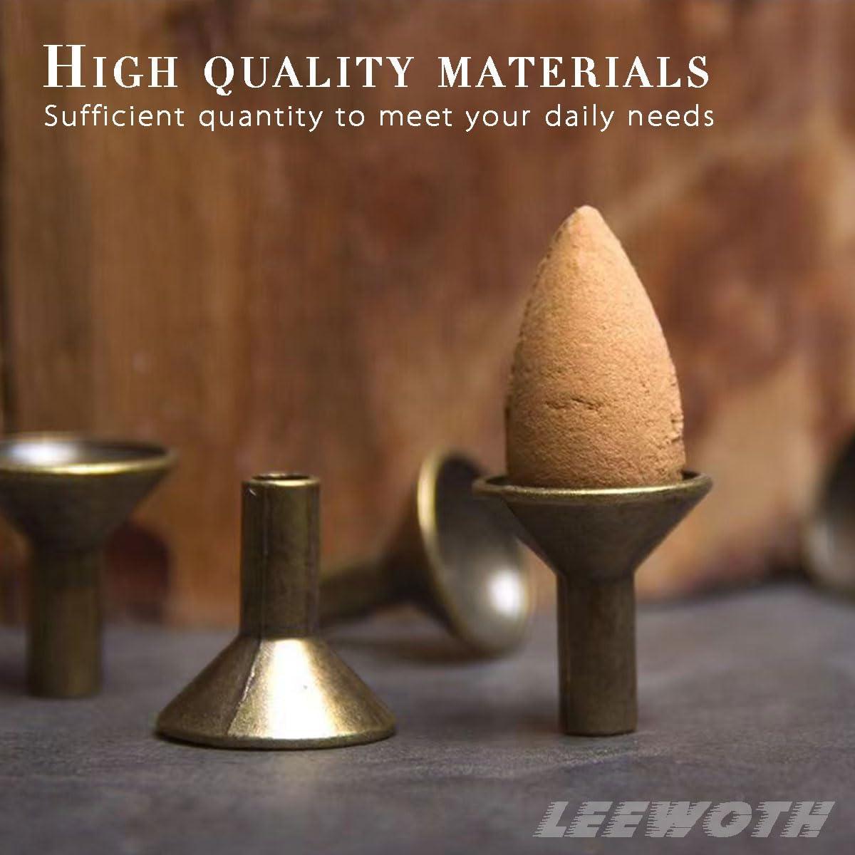 Set de 12 Soportes de Incienso de Metal Leewoth - Diseño Único