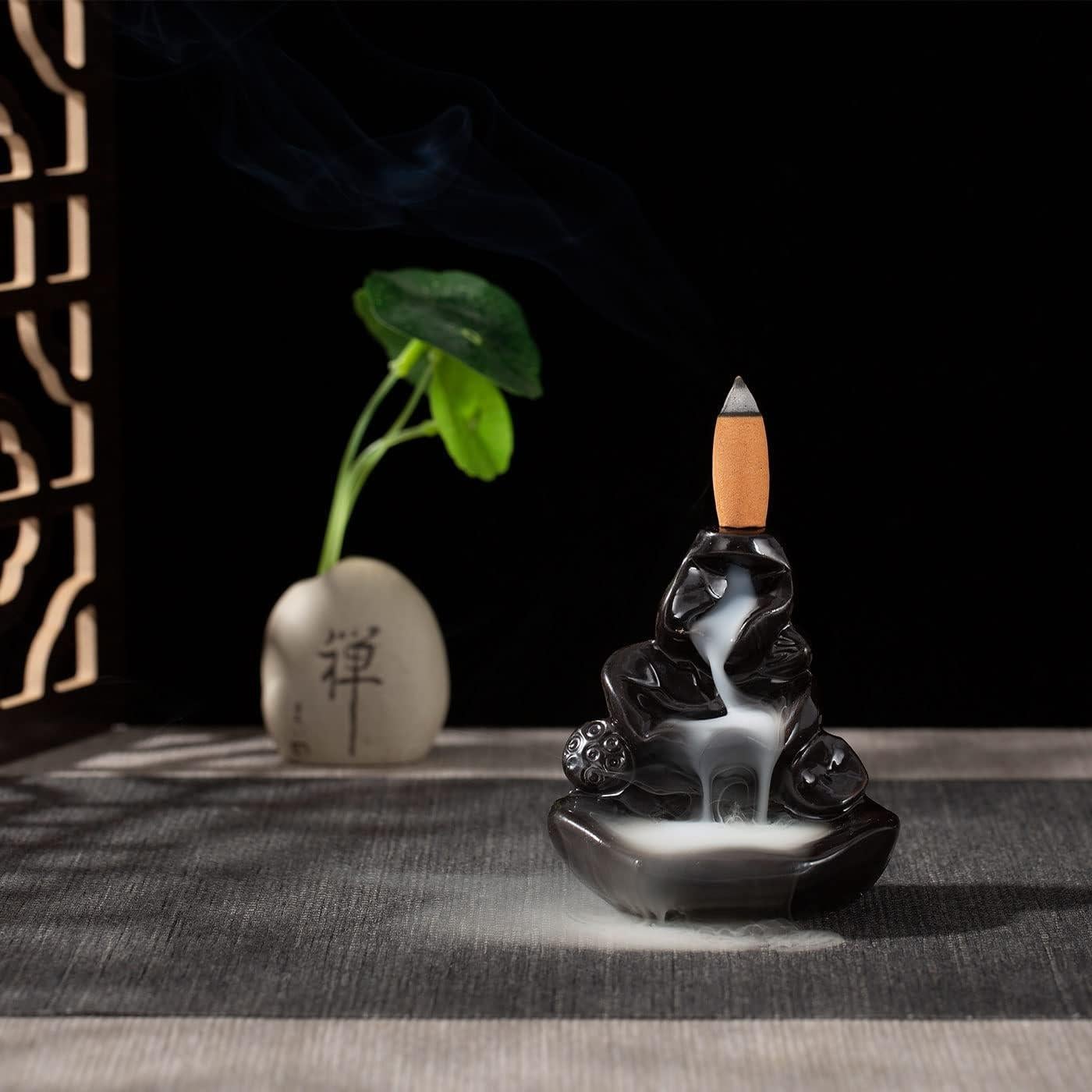 120 Conos de Incienso Retroceso Fasolahome - Lavanda, Sándalo, Rosa, Flor de Cerezo