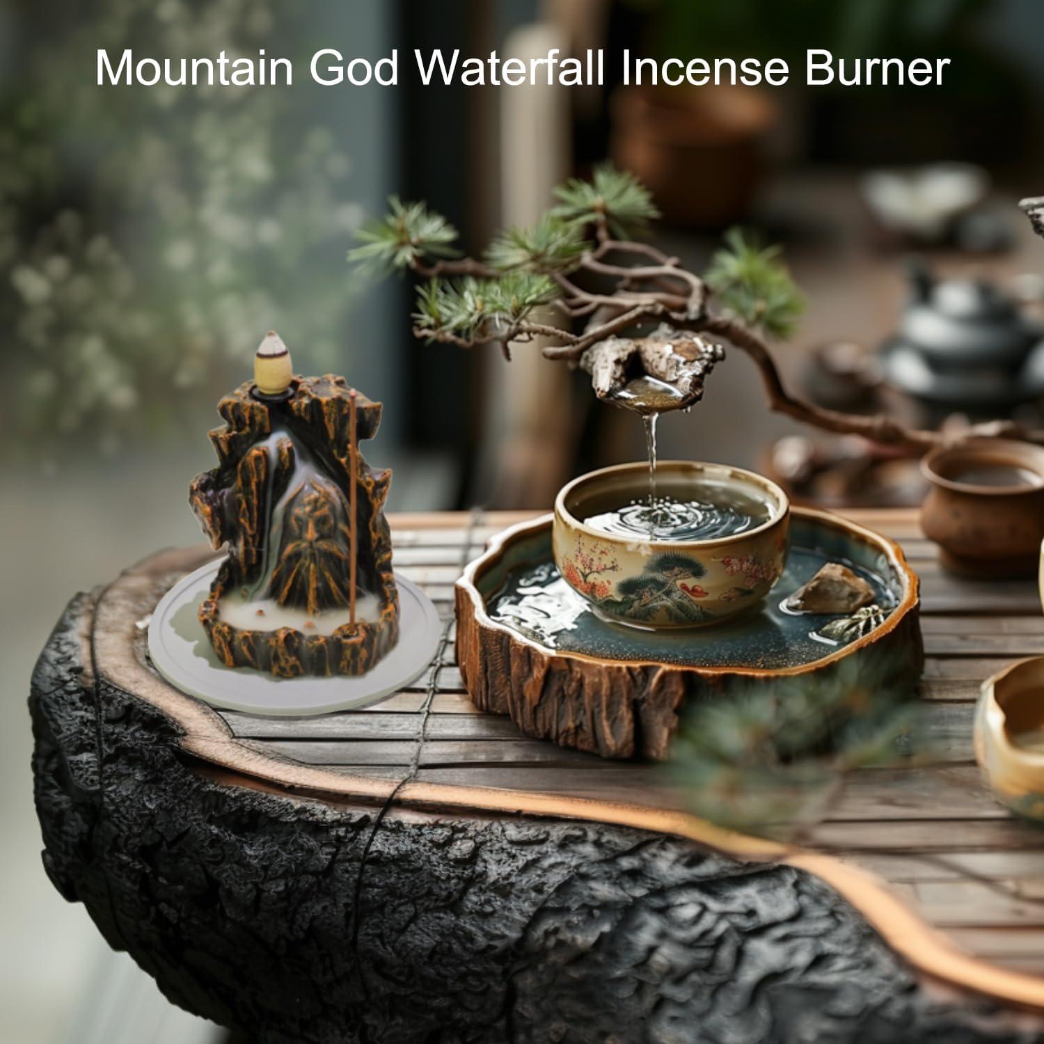 Quemador de Incienso de Montaña Aisatisforu - Retroceso Cascada