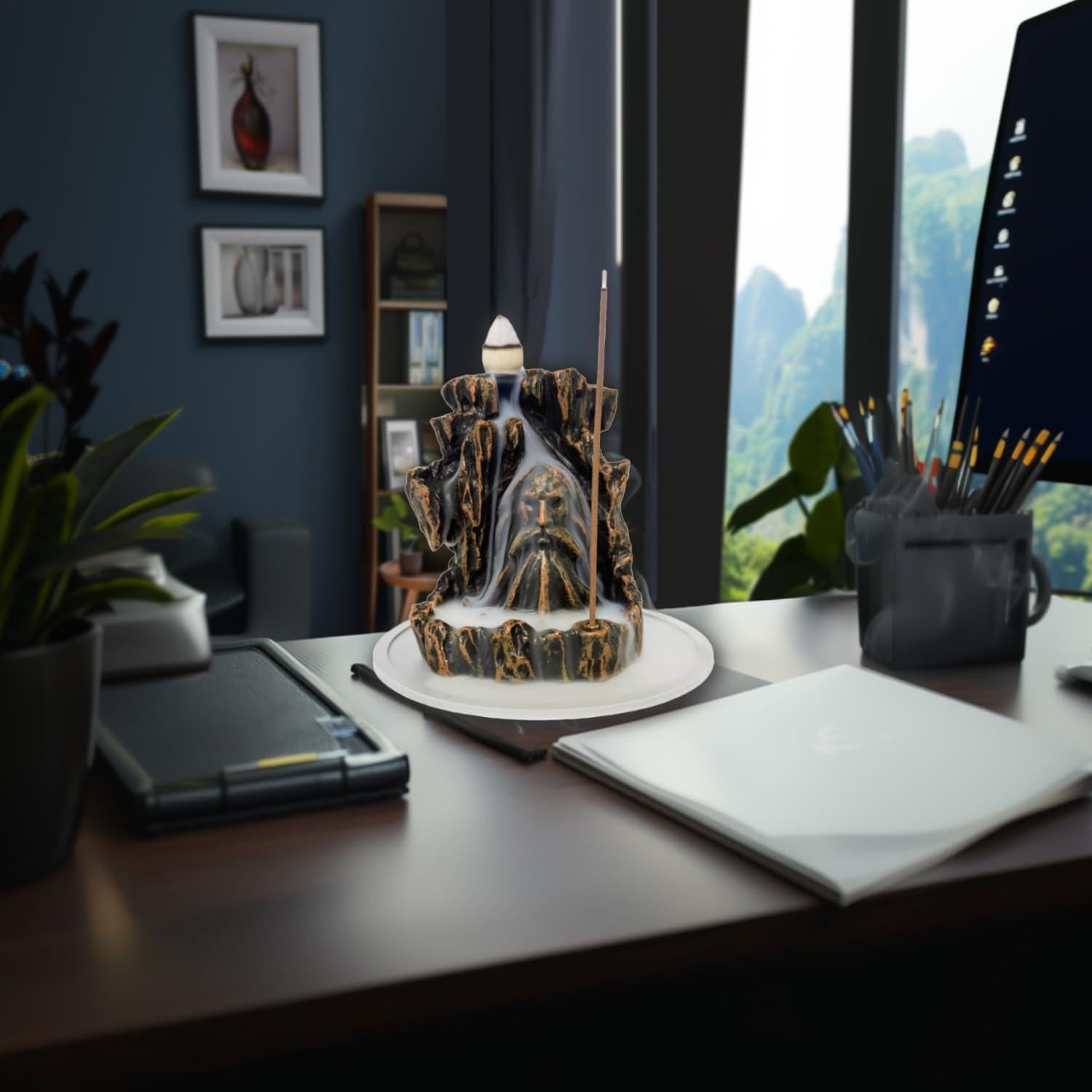 Quemador de Incienso de Montaña Aisatisforu - Retroceso Cascada