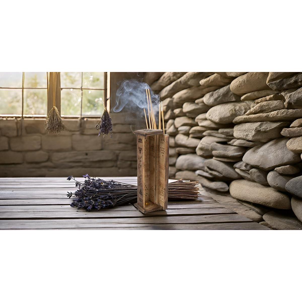 Soporte de Incienso de Madera Ecológica 30.48 cm El Gran Bazar Indio