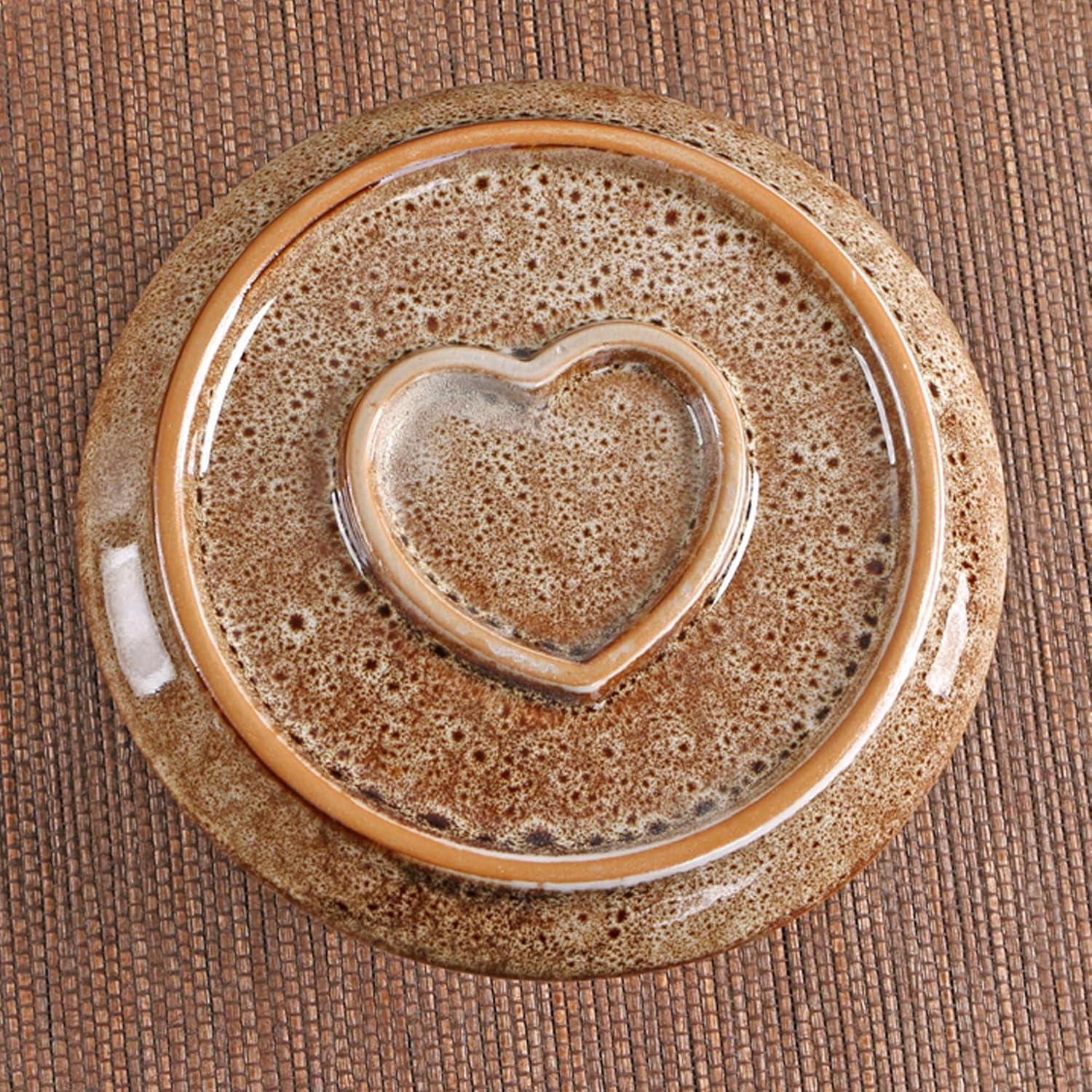 Soporte de Palo Santo 4 en 1 MKLZ Cerámica Marrón