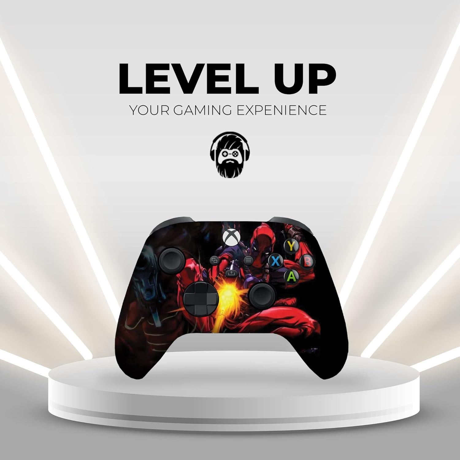 Controlador Inalámbrico DreamController Deadpool Rojo para Xbox