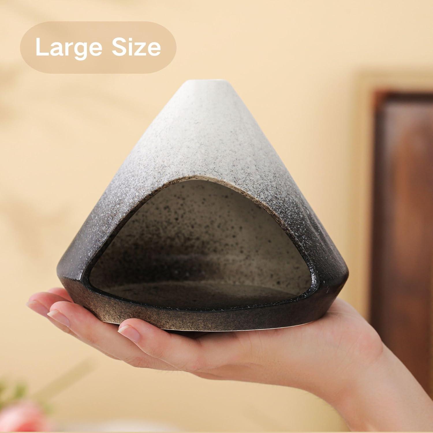 Soporte de Cerámica para Palo Santo y Salvia Reyife Negro