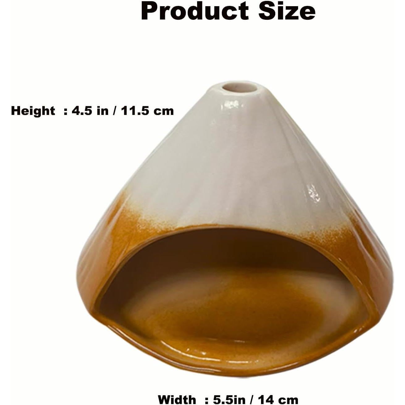 Soporte de Incienso Cerámica Foinly Montaña Fuji 14x12.7 cm