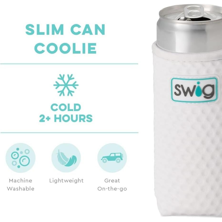 Coolie para Lata Delgada Swig Life Neopreno 12oz Bola de Golf