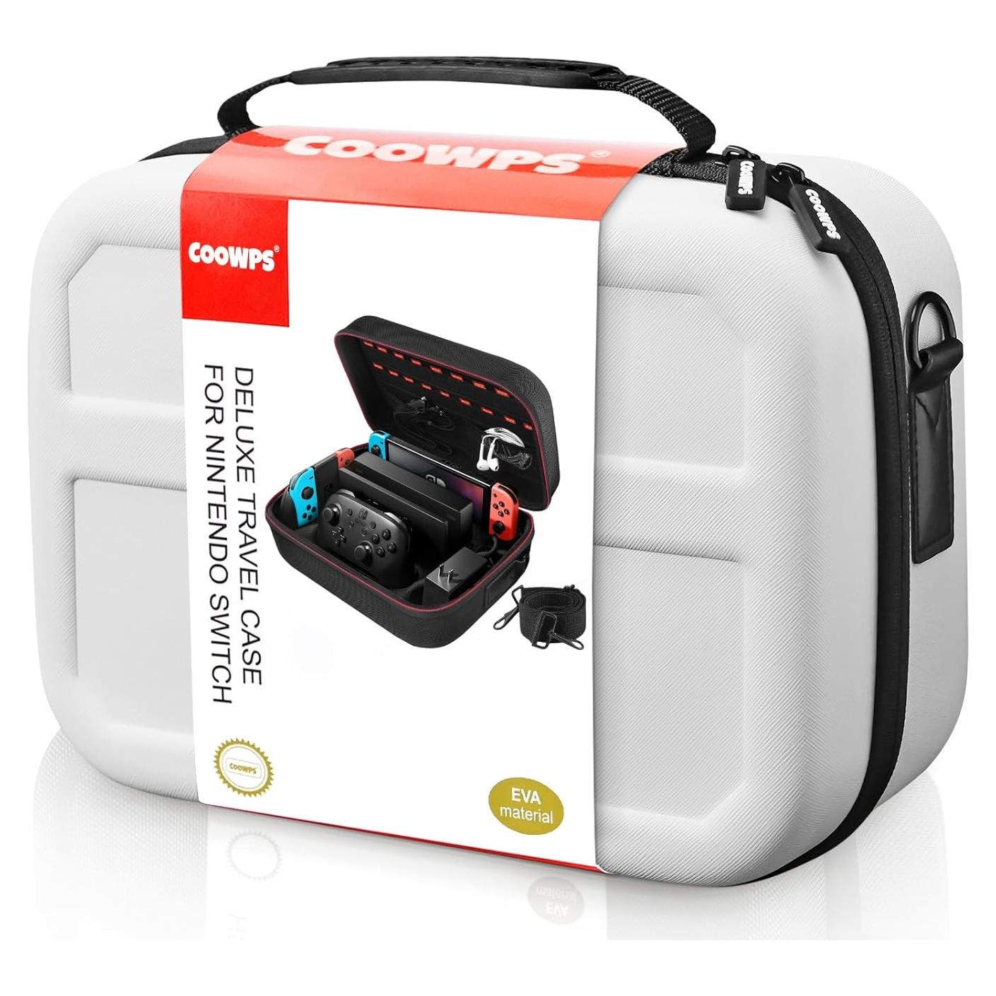 Funda para Nintendo Switch TOENNESEN con protección y 18 tarjetas