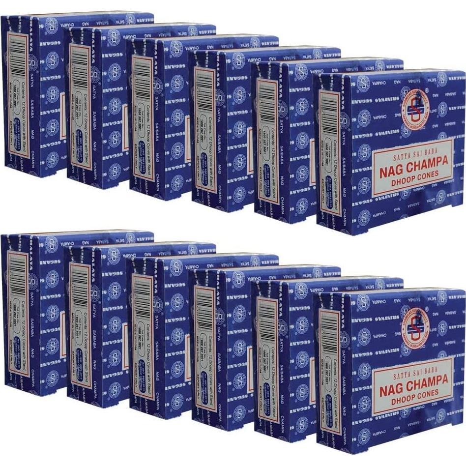 Kit de Incienso Nag Champa Satya con Soporte Trumiri