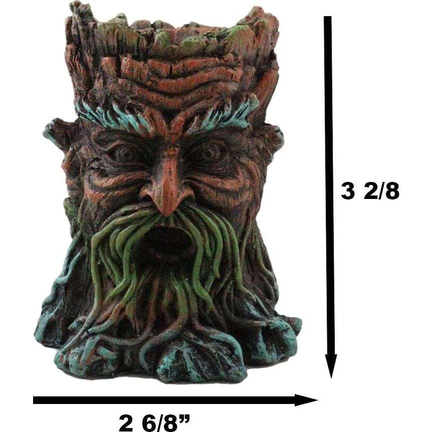 Quemador de Incienso Retroceso Greenman Ebros Gift 8.26 cm