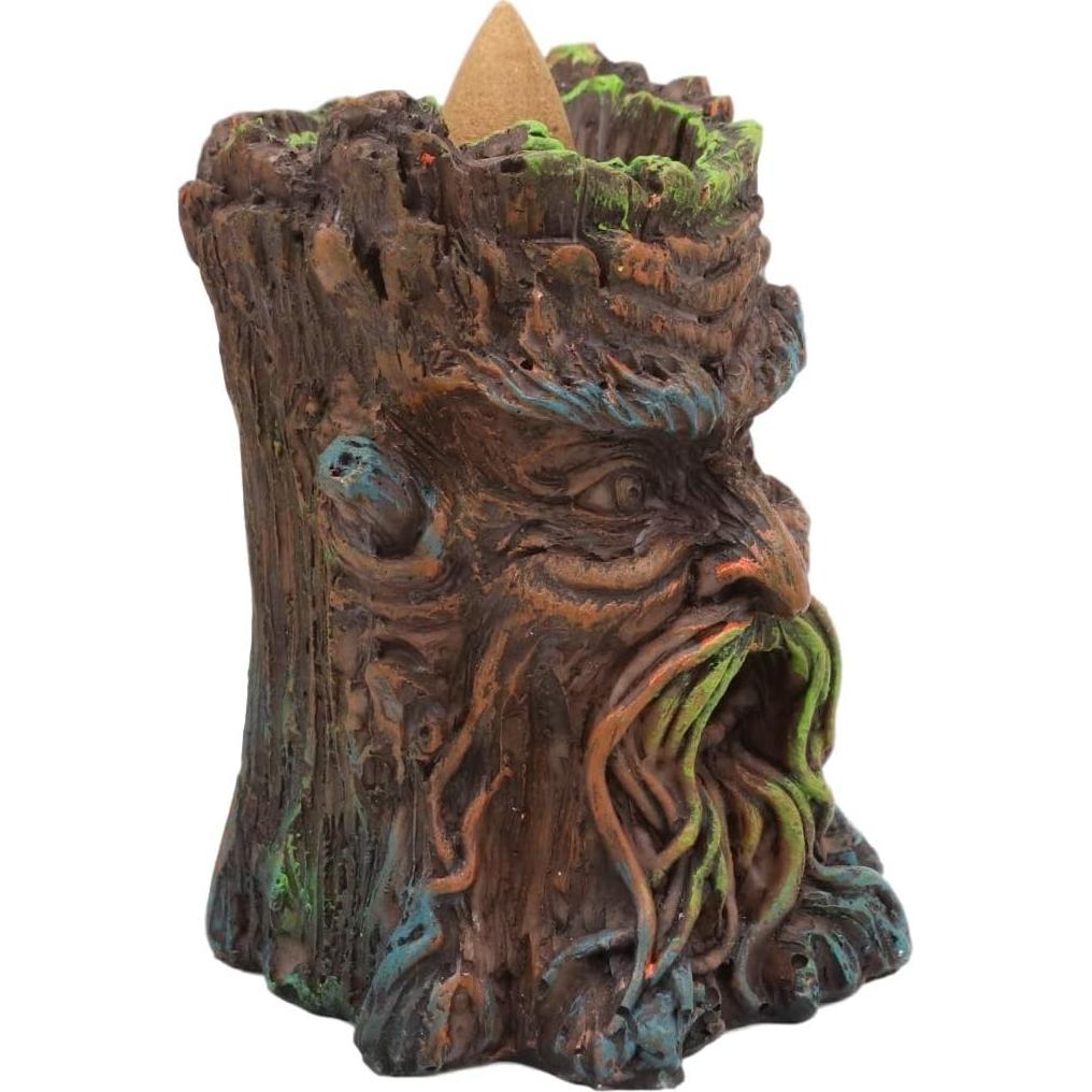 Quemador de Incienso Retroceso Greenman Ebros Gift 8.26 cm