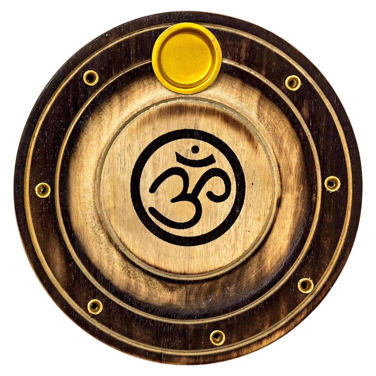 Soporte de Incienso Om Alternative Imagination 10.16 cm Madera